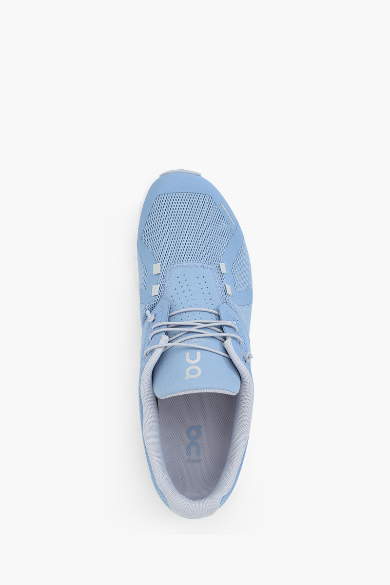 ON Men Cloud 5 Running Sneakers in Chambray/White 3