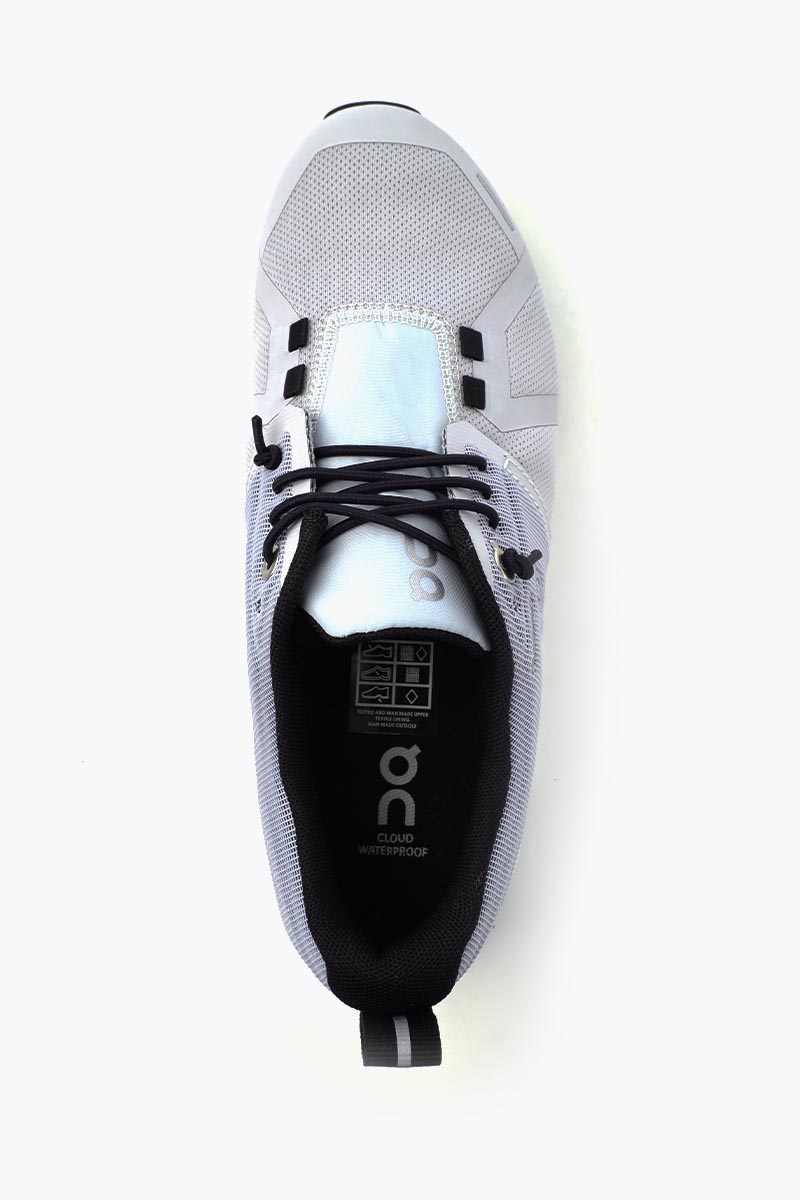 ON Women Cloud 5 Waterproof Running Sneakers in Glacier/White 3