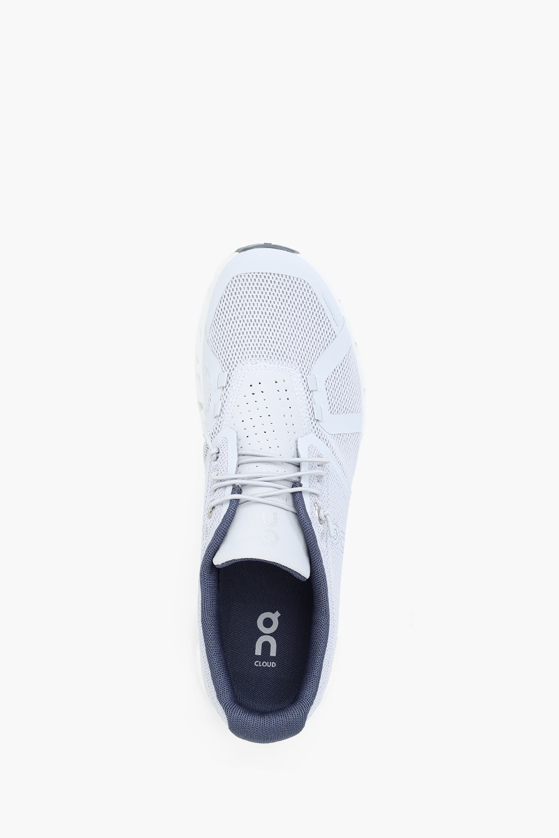 ON Men Cloud 5 Low Top Sneakers in Glacier/White 3