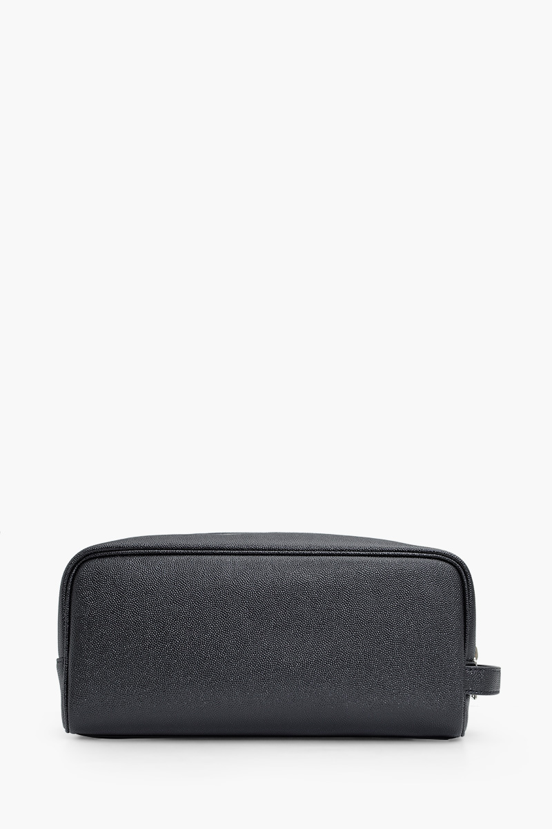 SAINT LAURENT Signature Beauty Case in Black Calfskin 1