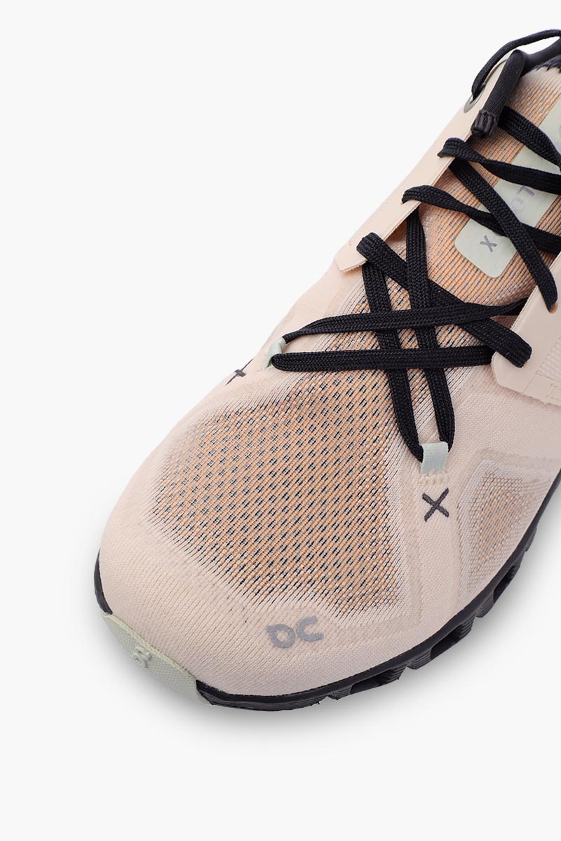 ON Women Cloud X 3 Running Sneakers in Fawn/Magnet 4