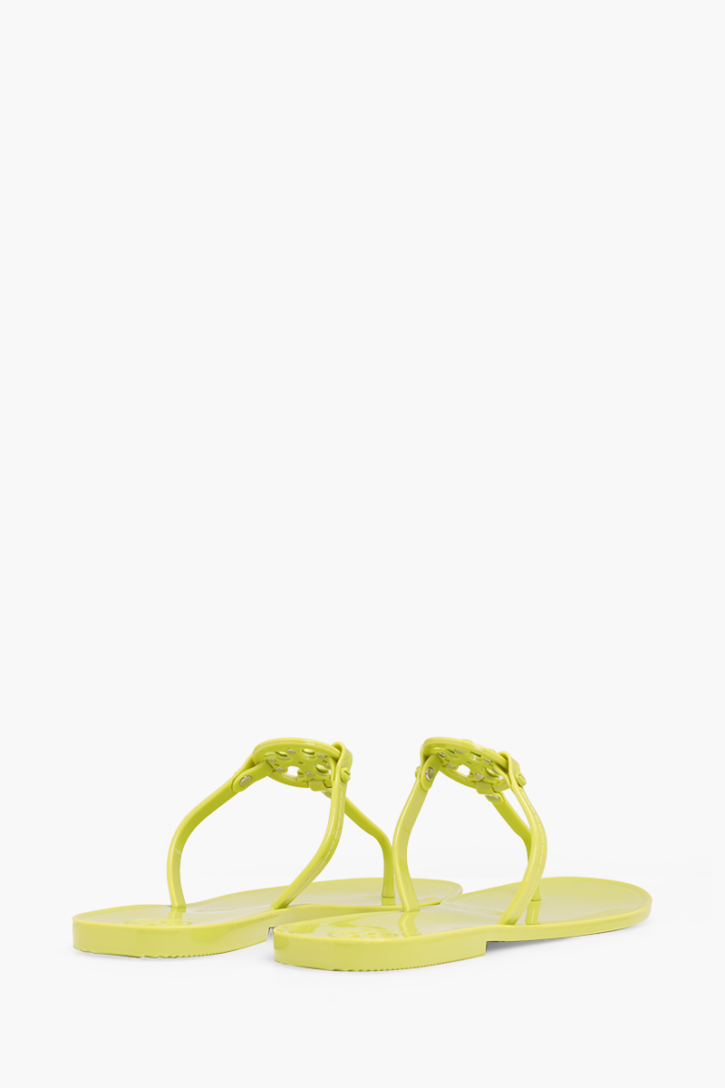 TORY BURCH Mini Miller Thong Sandals in Leaf Green 2