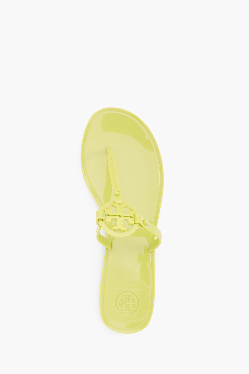TORY BURCH Mini Miller Thong Sandals in Leaf Green 3