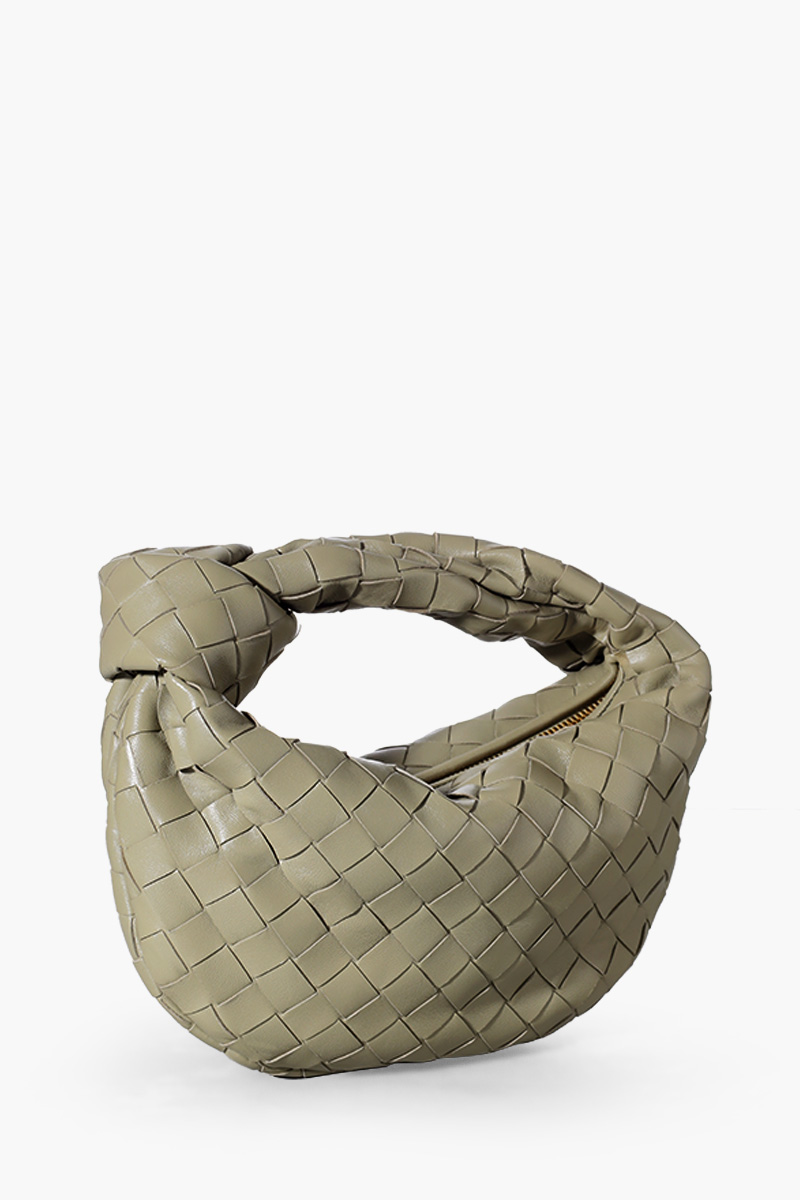 BOTTEGA VENETA Mini BV Jodie Shoulder Bag in Travertine 2
