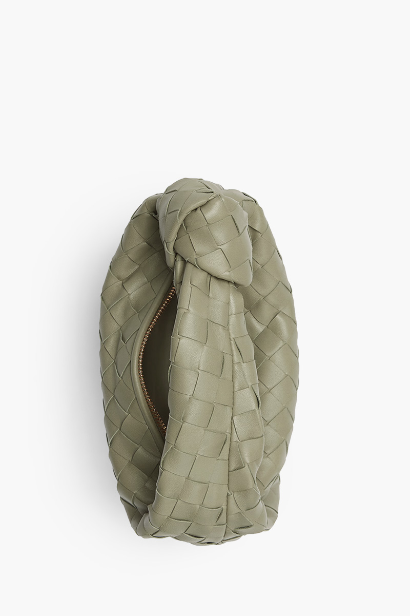BOTTEGA VENETA Mini BV Jodie Shoulder Bag in Travertine 3