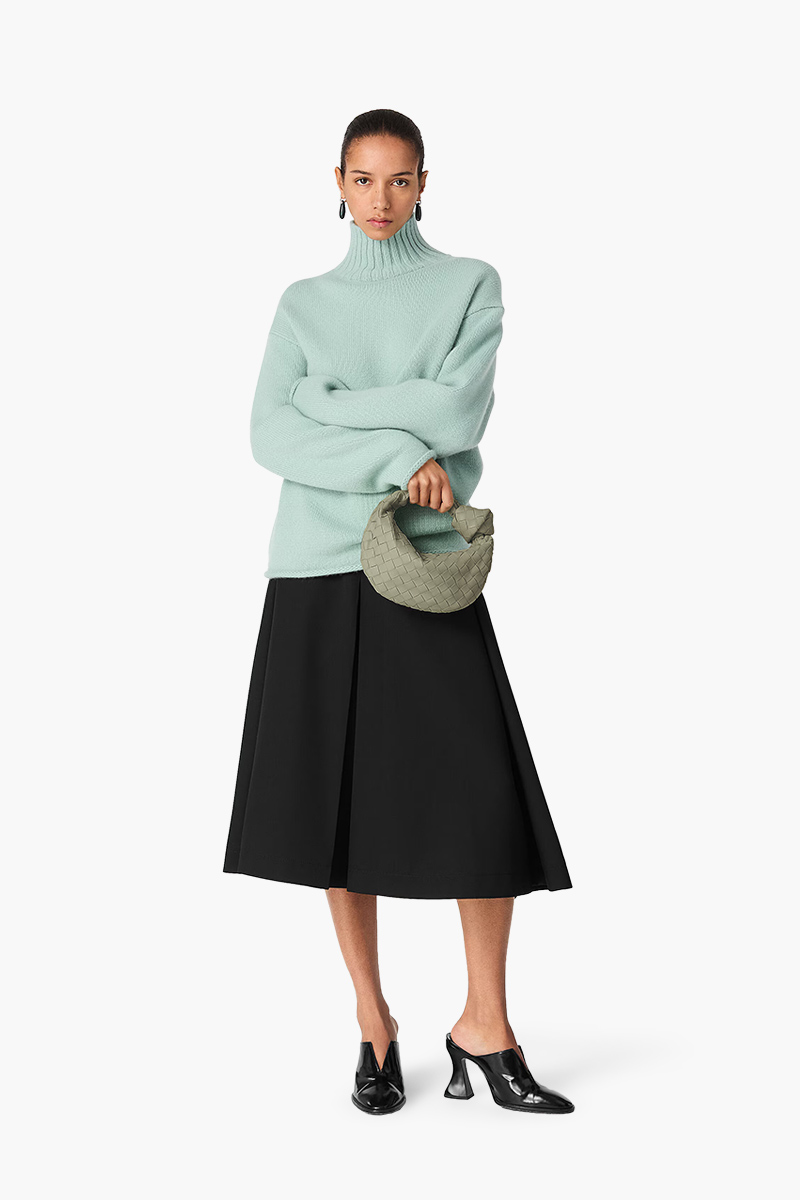BOTTEGA VENETA Mini BV Jodie Shoulder Bag in Travertine 4