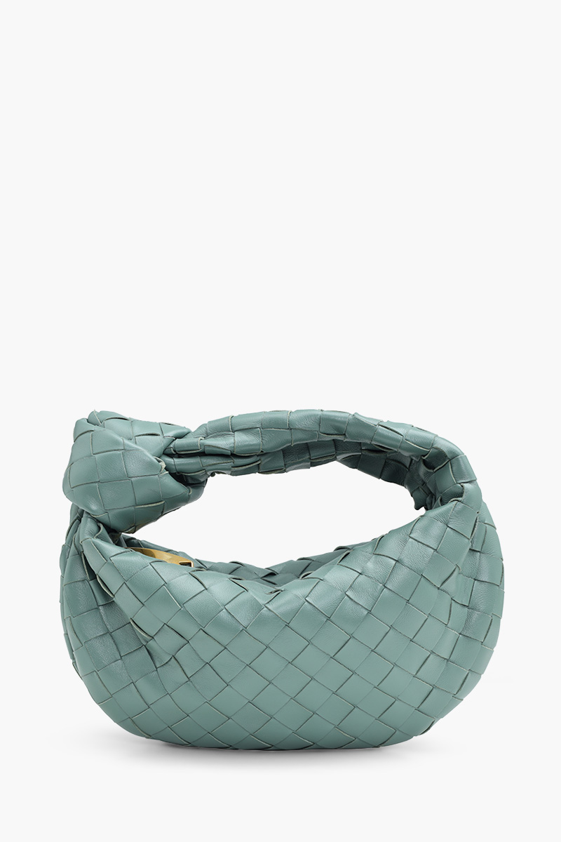 BOTTEGA VENETA Mini BV Jodie Shoulder Bag in Aloe GHW 0