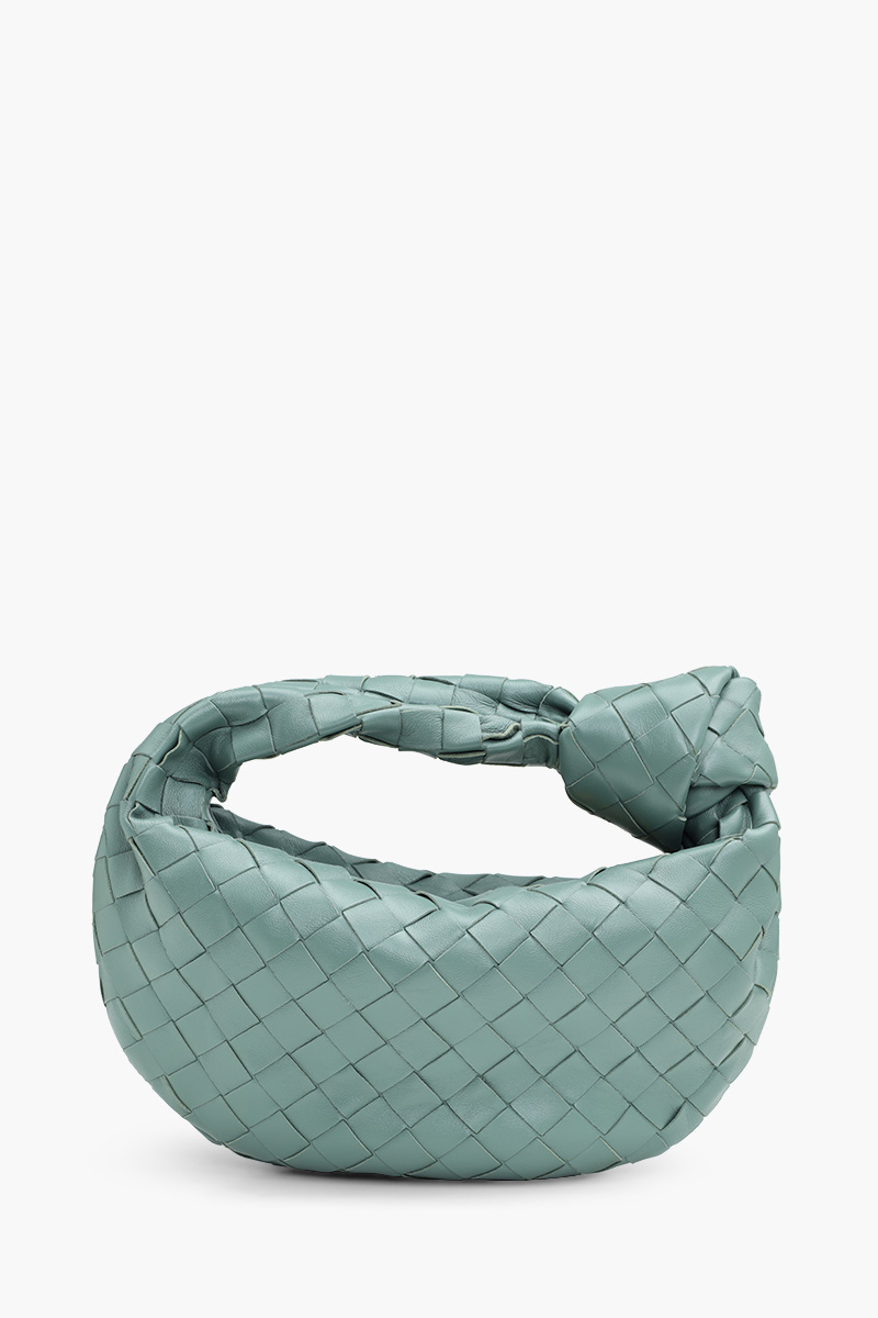 BOTTEGA VENETA Mini BV Jodie Shoulder Bag in Aloe GHW 1