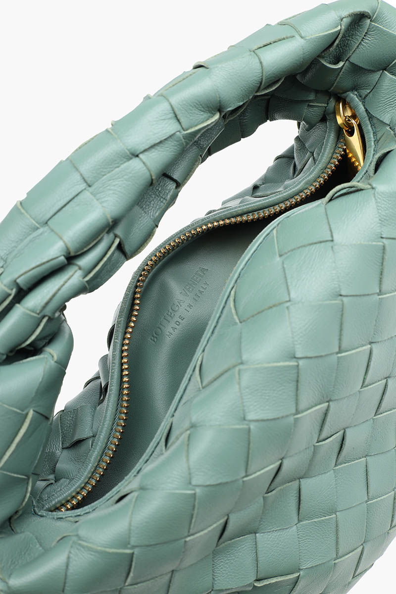 BOTTEGA VENETA Mini BV Jodie Shoulder Bag in Aloe GHW 3