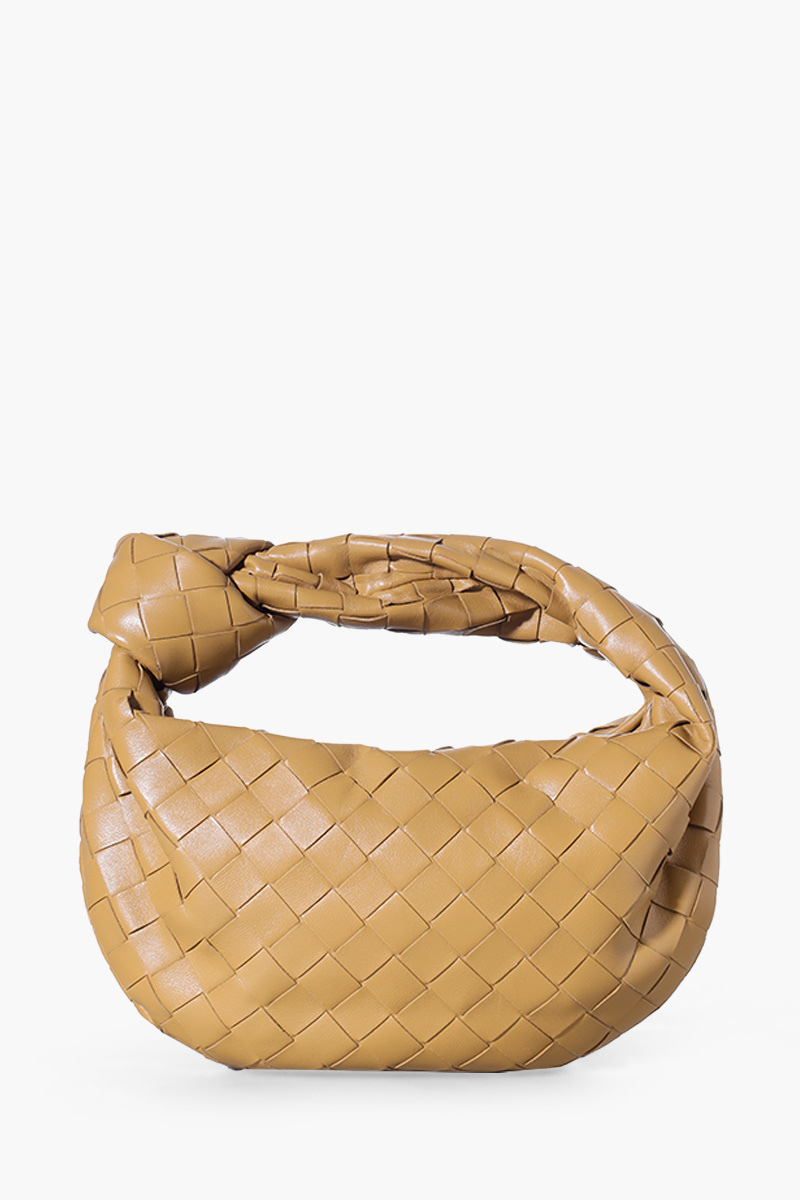 BOTTEGA VENETA Mini BV Jodie Shoulder Bag in Dark Praline 0