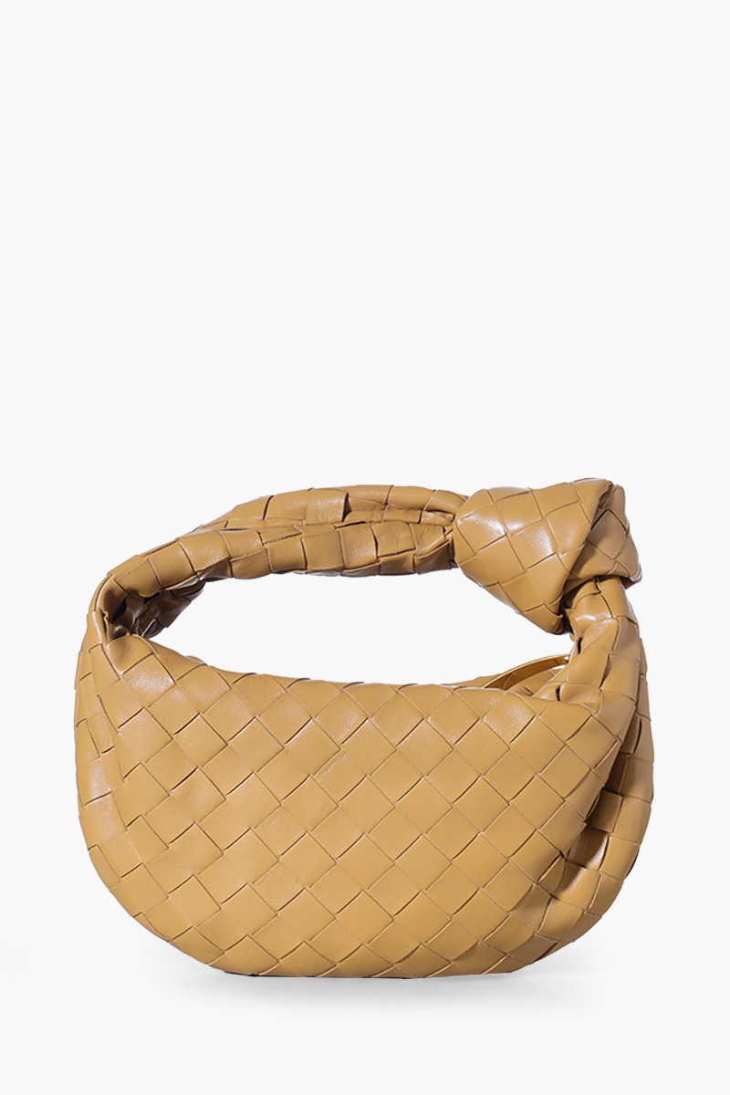 BOTTEGA VENETA Mini BV Jodie Shoulder Bag in Dark Praline 1