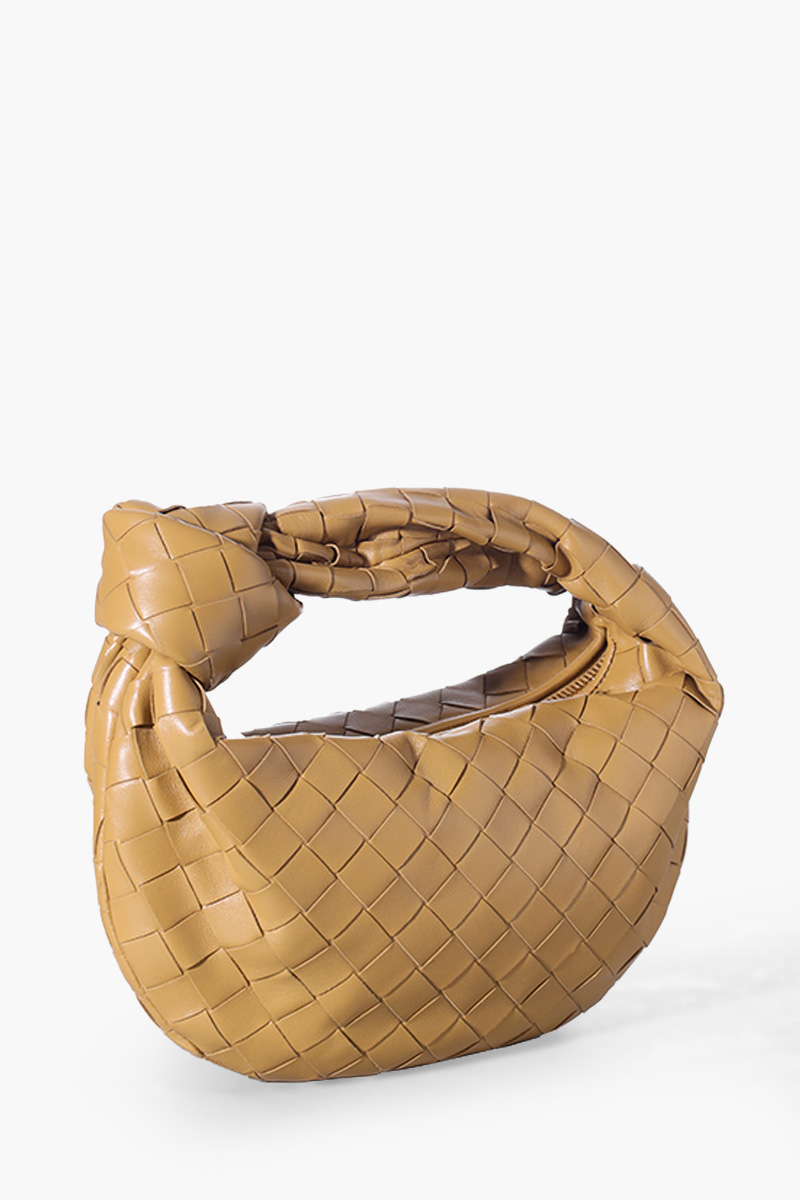 BOTTEGA VENETA Mini BV Jodie Shoulder Bag in Dark Praline 2