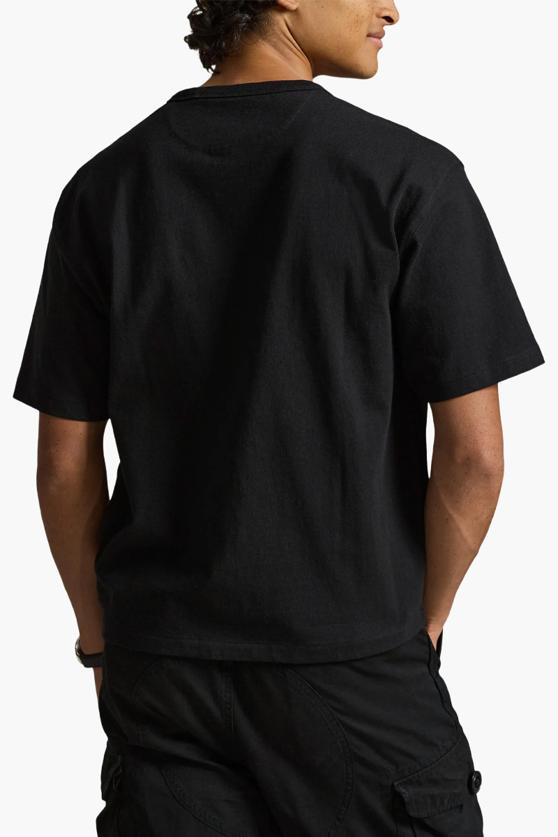 POLO RALPH LAUREN Men Relaxed Fit Jersey Crewneck T-Shirt in Polo Black Cotton 2