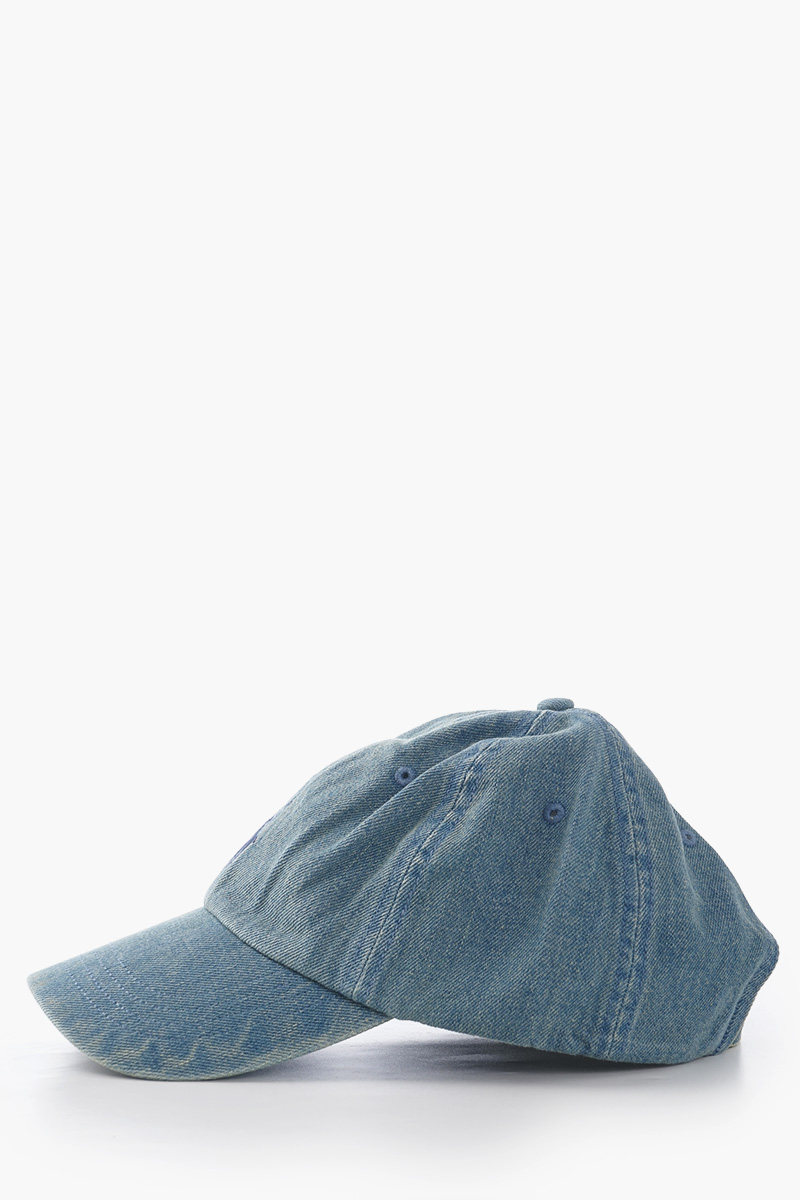 POLO RALPH LAUREN Men Classic Denim Sports Cap in Blue Cotton 3