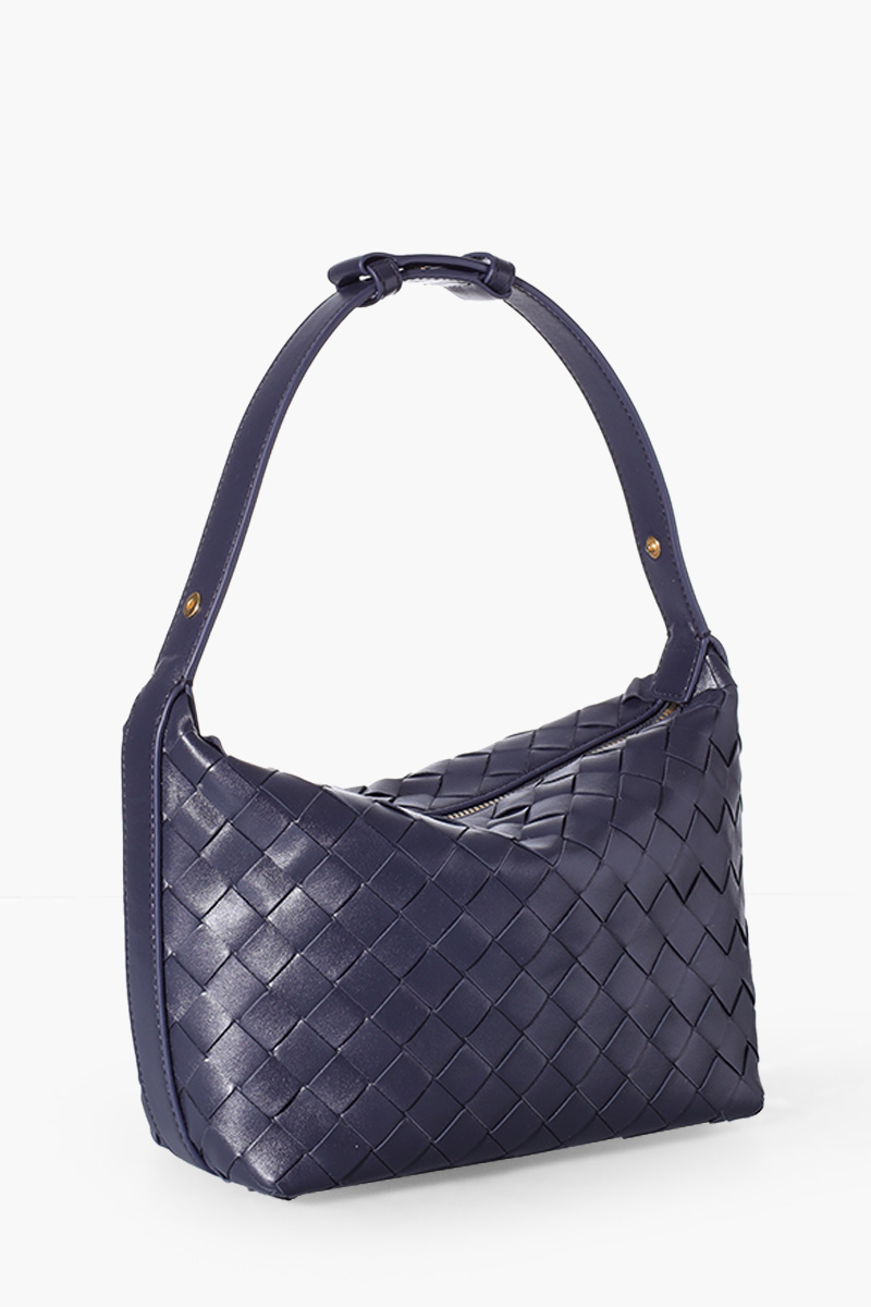 BOTTEGA VENETA Mini Wallace Intrecciato Shoulder Bag in Shadow GHW Soft Calfskin 2