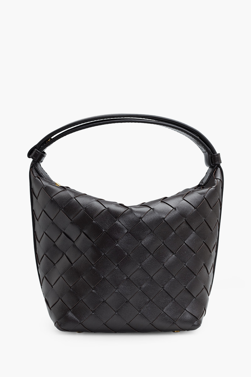 BOTTEGA VENETA Candy Wallace Intrecciato Shoulder Bag in Fondant GHW Soft Calfskin Leather 0