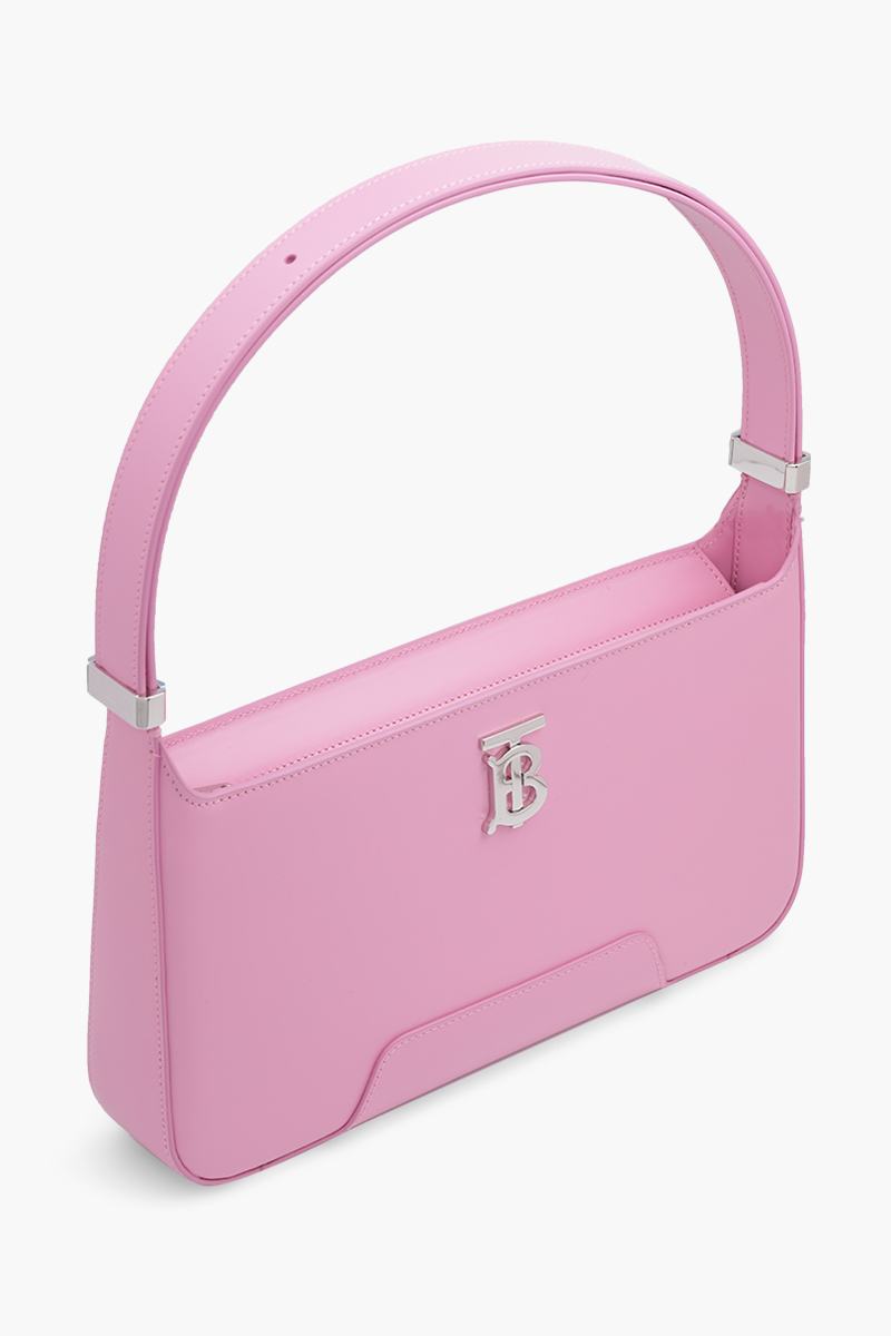 BURBERRY TB Shoulder Bag in Primrose Pink Smooth Leather 2