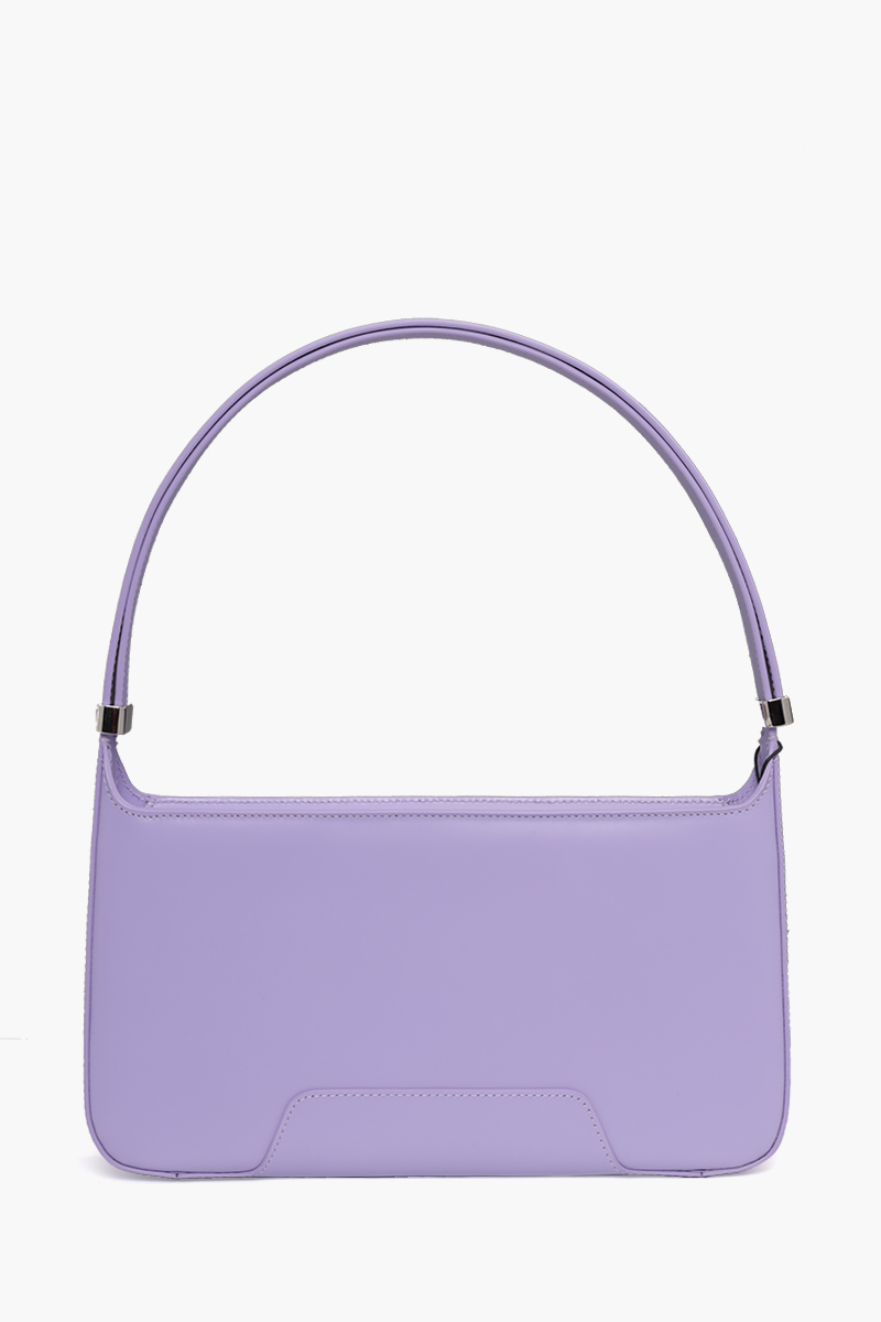 BURBERRY TB Shoulder Bag in Soft Violet Smooth Leather 1