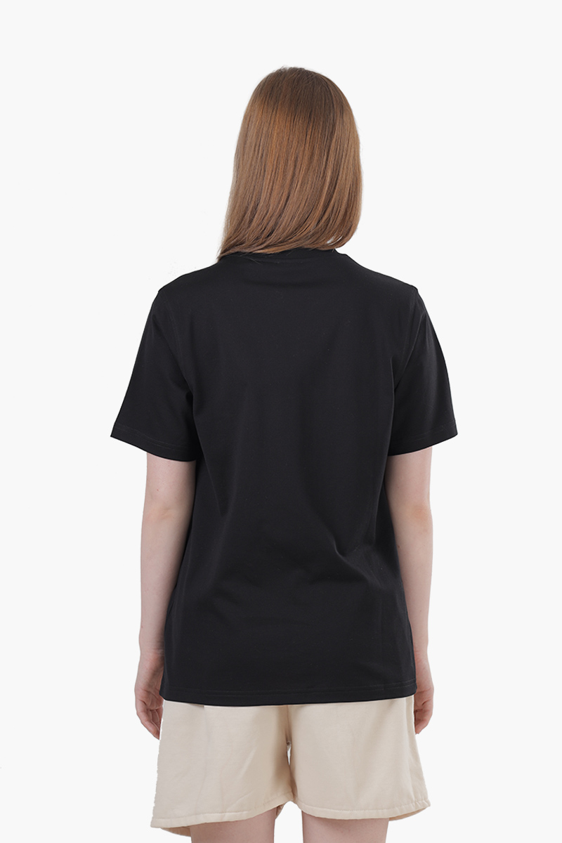 BURBERRY Women Prorsum Label Cotton T-Shirt in Black 1