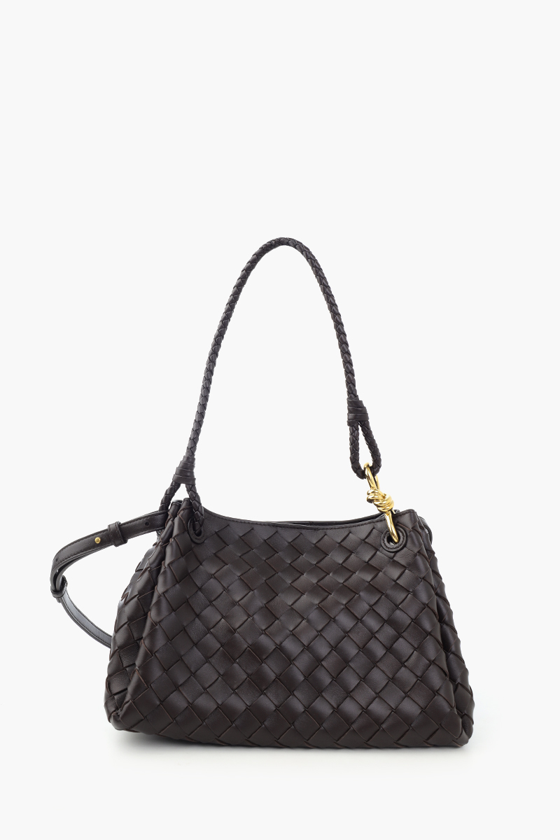 BOTTEGA VENETA Intrecciato Parachute Bag in Fondant Lambskin 0