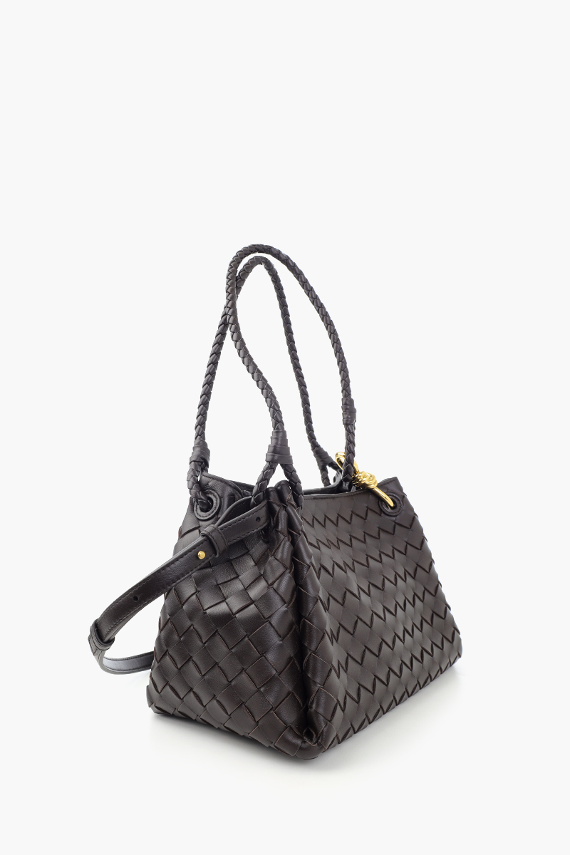 BOTTEGA VENETA Intrecciato Parachute Bag in Fondant Lambskin 1