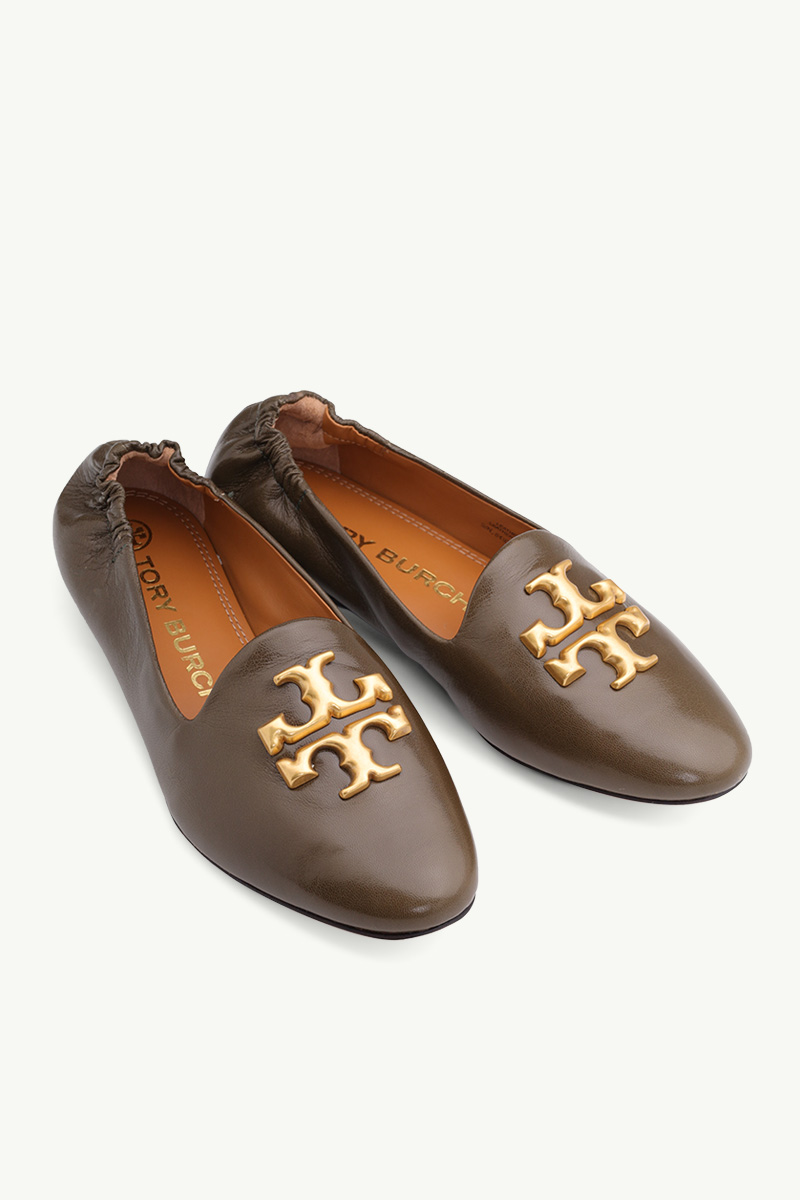 TORY BURCH Eleanor Loafers in Olive 1