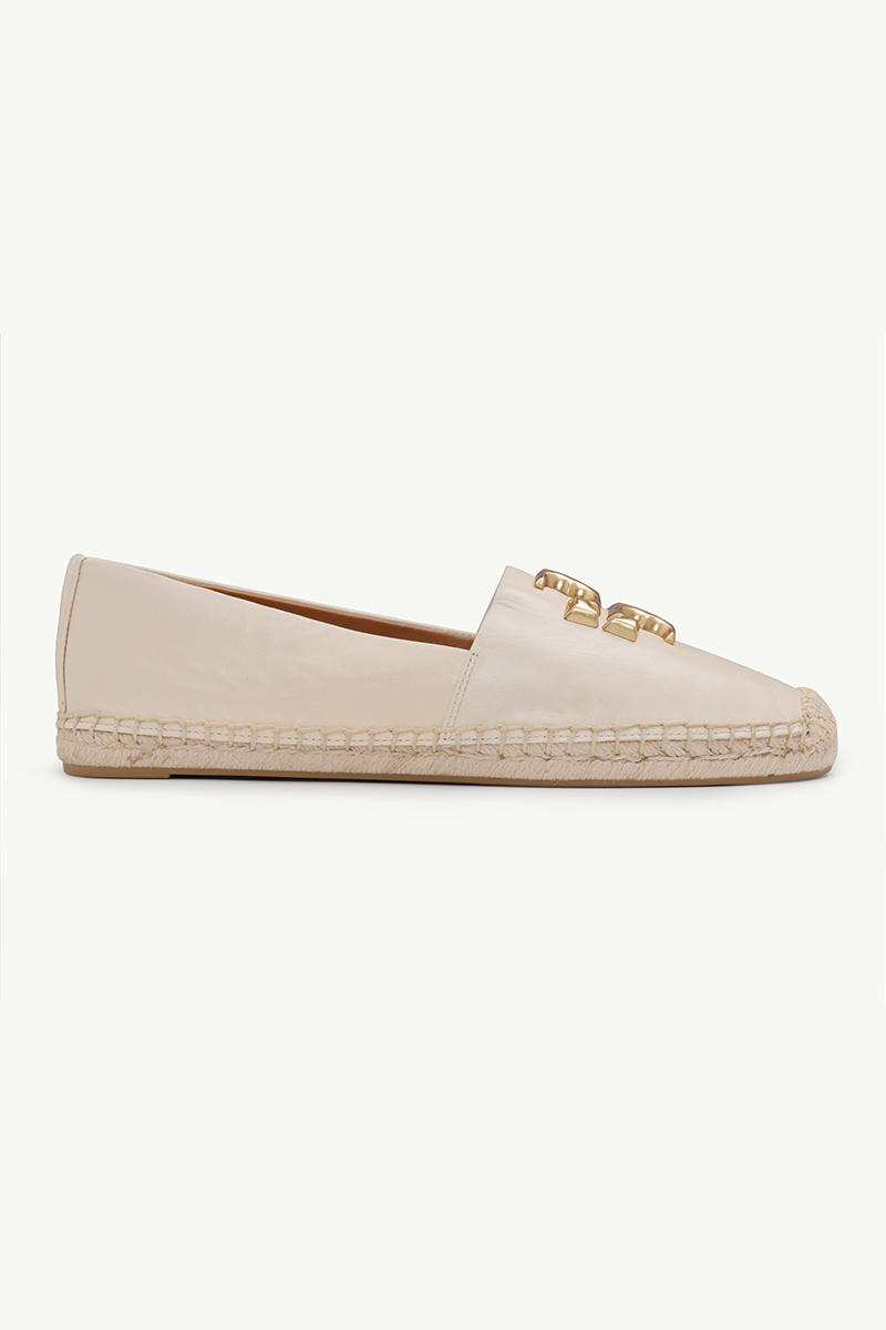 TORY BURCH Women Eleanor Espadrilles in New Cream 0