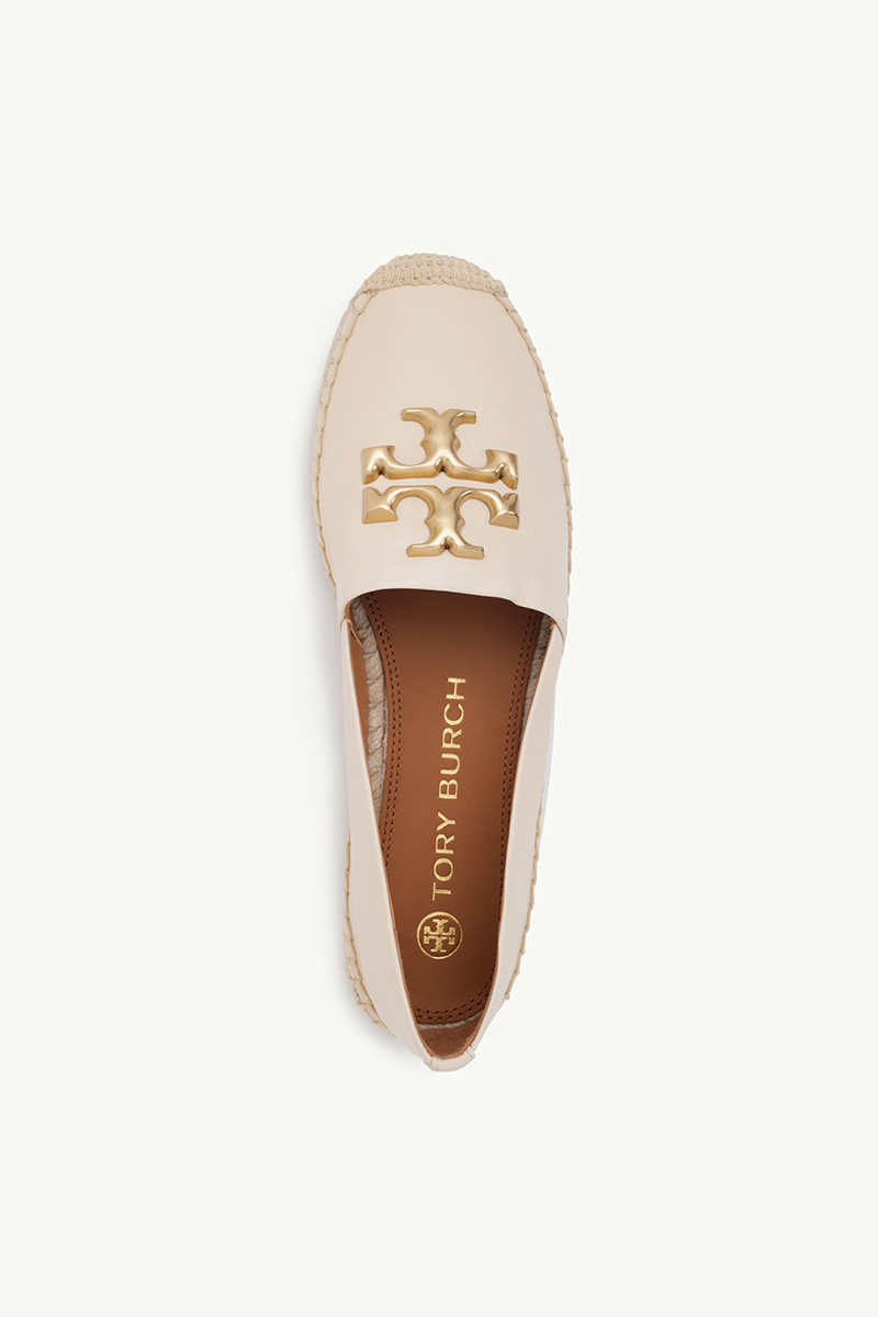 TORY BURCH Women Eleanor Espadrilles in New Cream 3