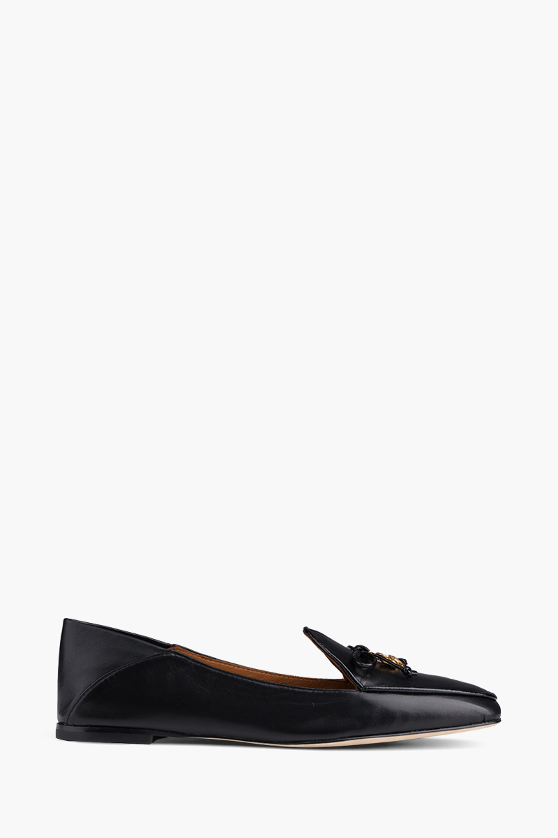 TORY BURCH Charm Loafers in Perfect Black Calf 0