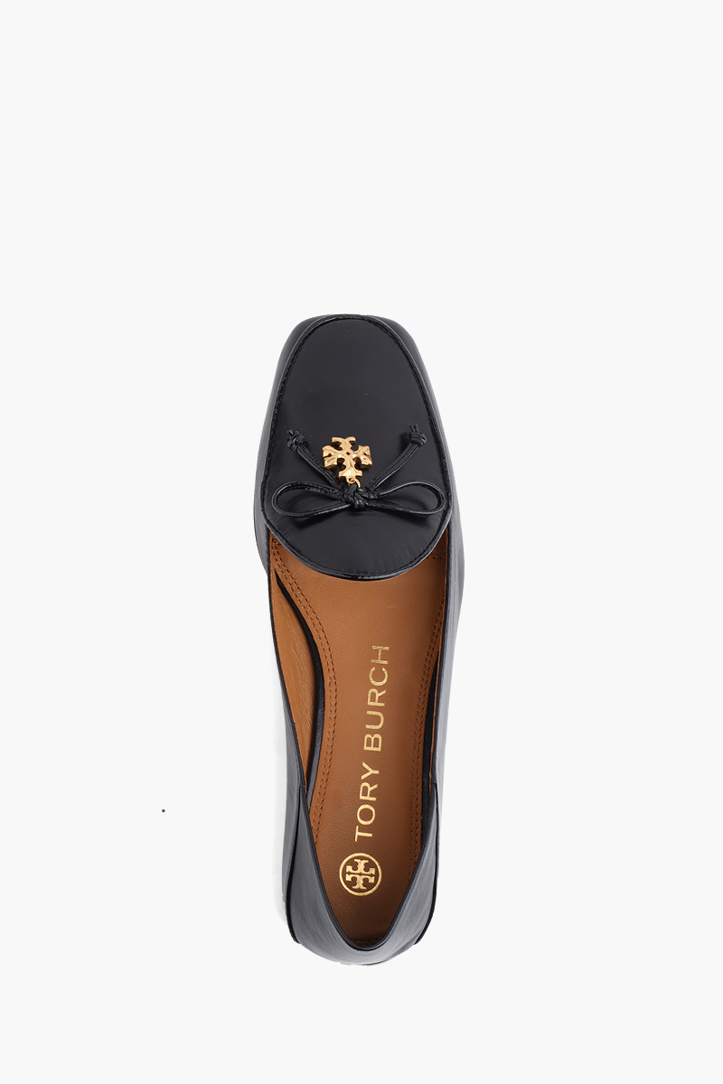 TORY BURCH Charm Loafers in Perfect Black Calf 3