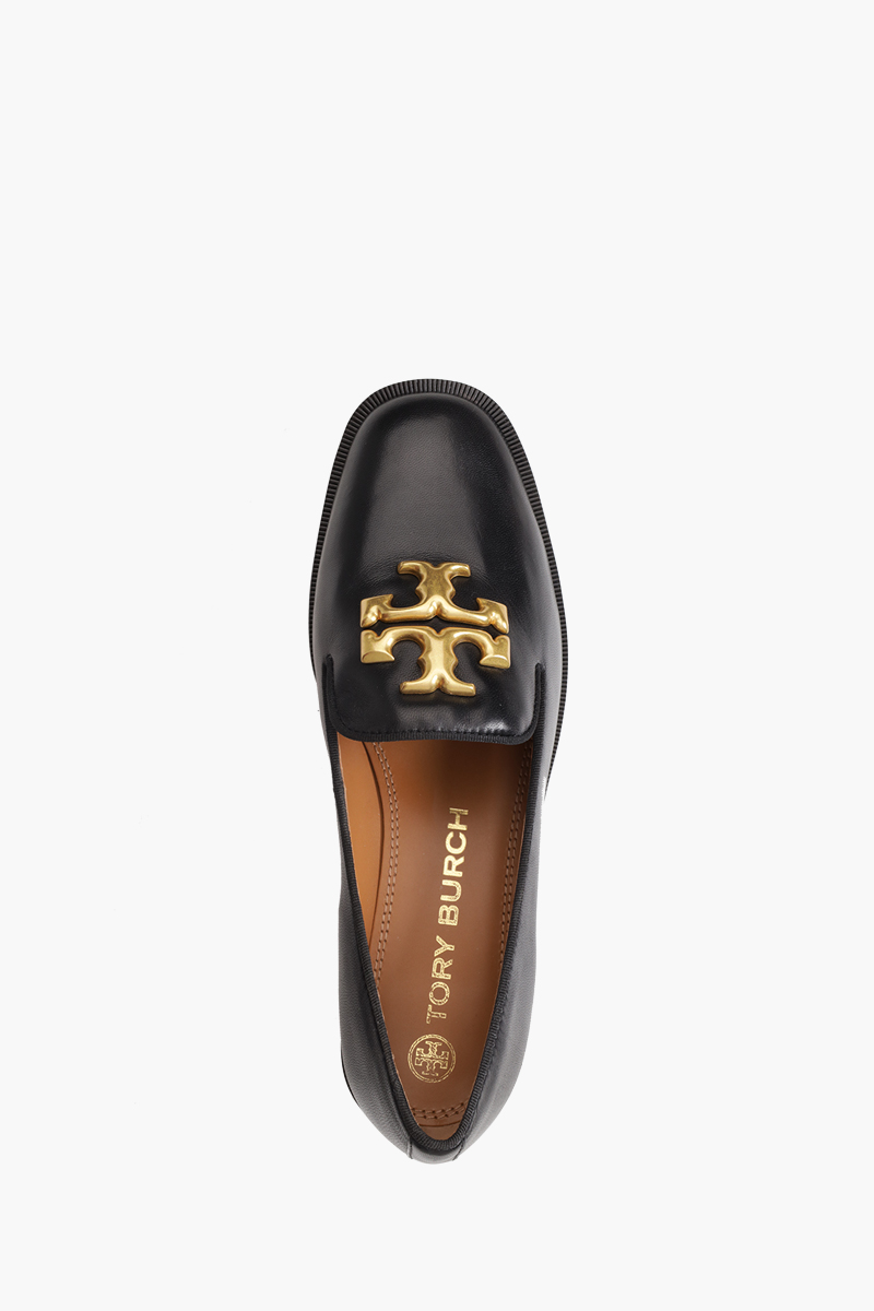 TORY BURCH Eleanor Heeled Loafers 40mm in Perfect Black 3