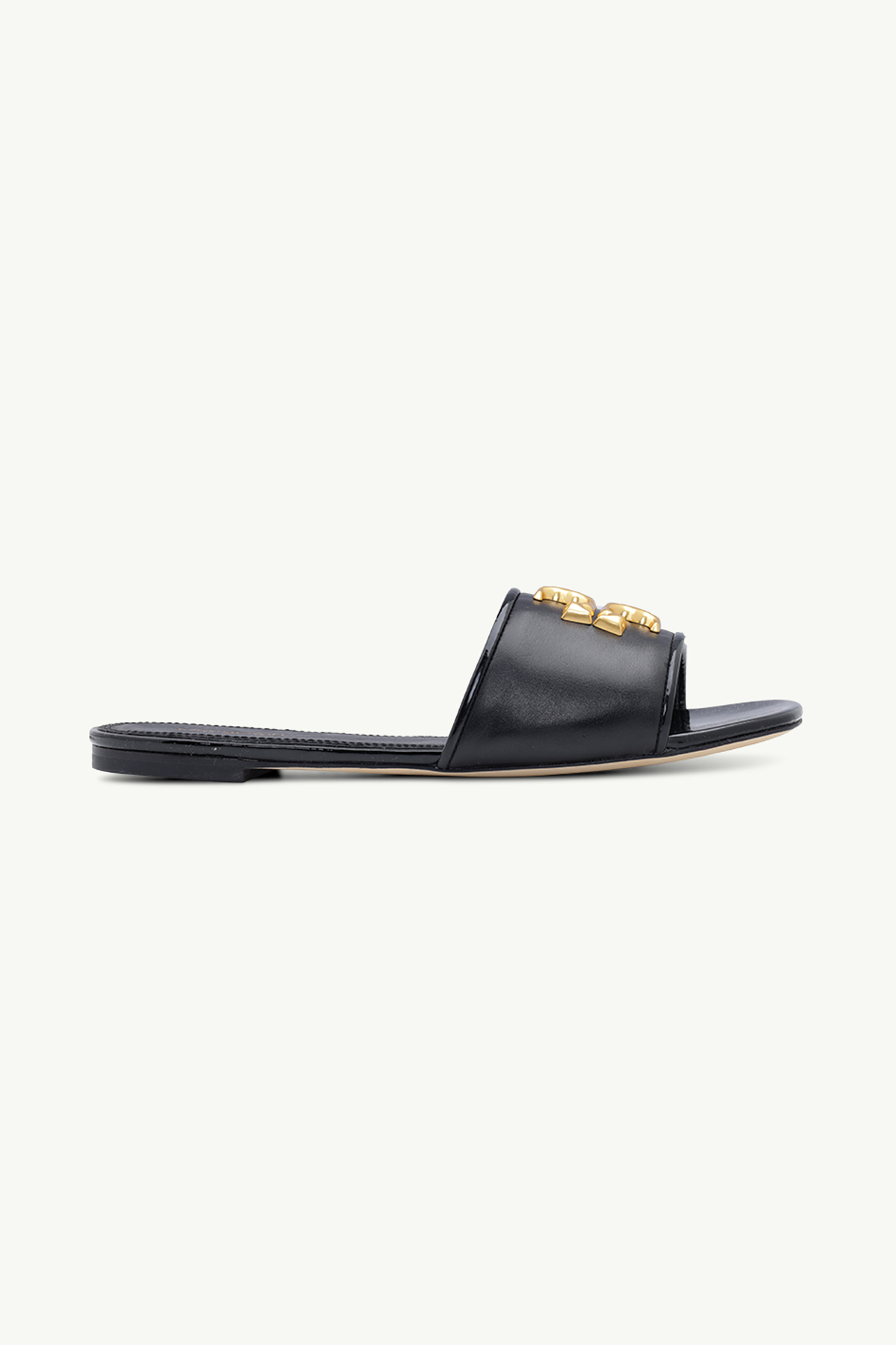 TORY BURCH Women Eleanor Slide in Perfect Black GHW 0