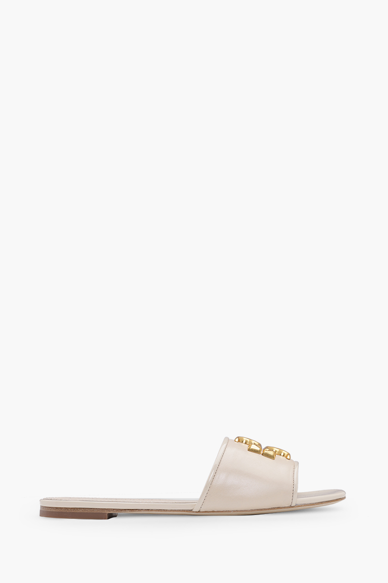 TORY BURCH Women Eleanor Slide in New Cream GHW 0