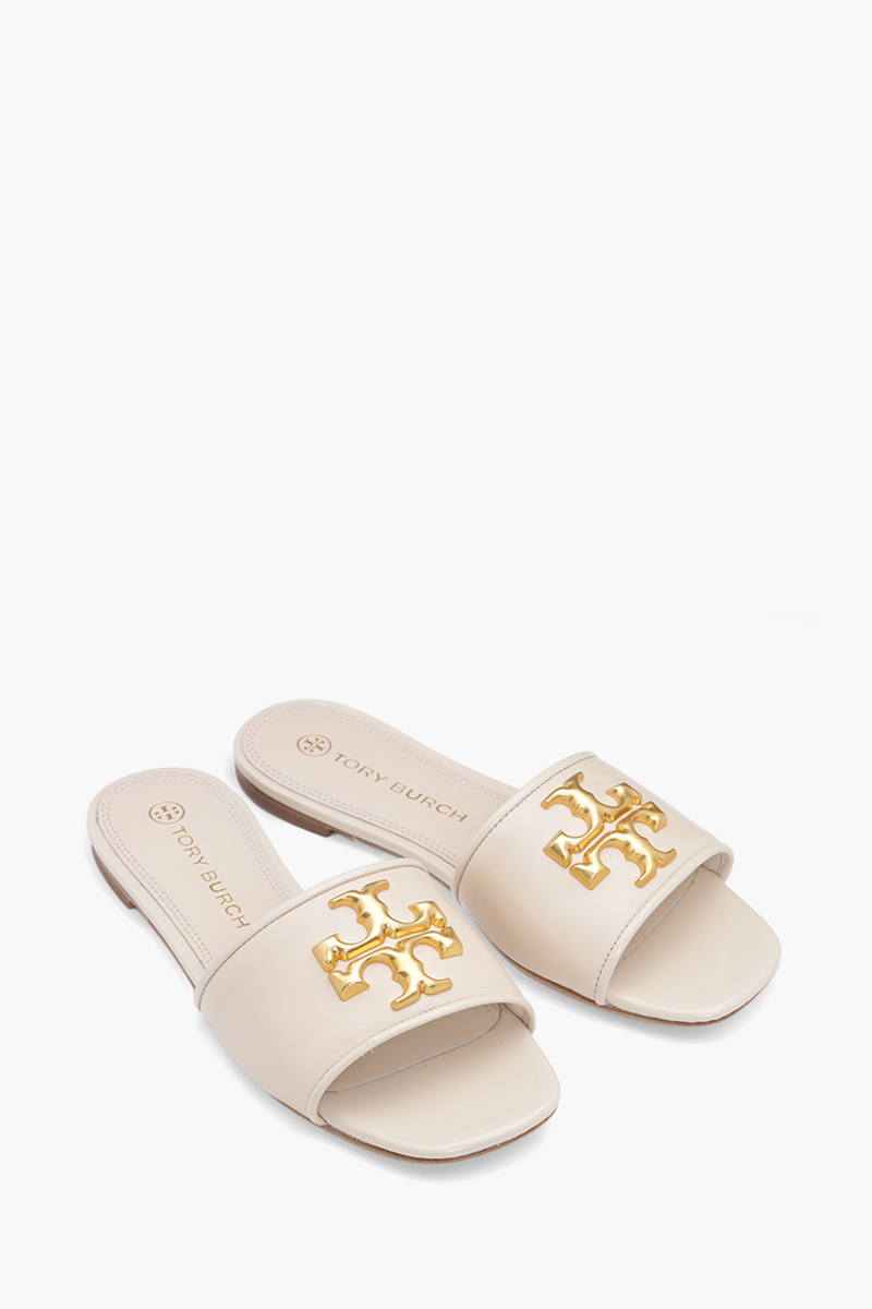 TORY BURCH Women Eleanor Slide in New Cream GHW 1