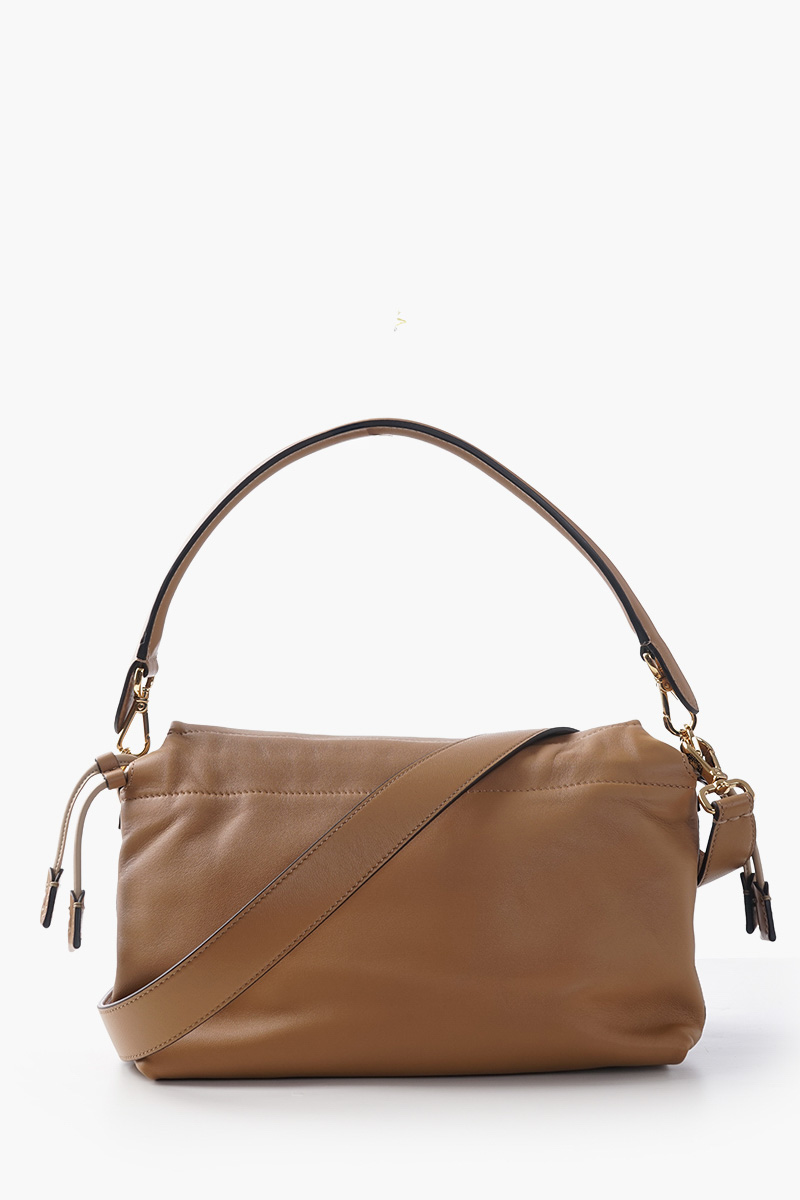 FENDI Medium Mamma Baguette Bag in Cappucino Nappa Leather 2