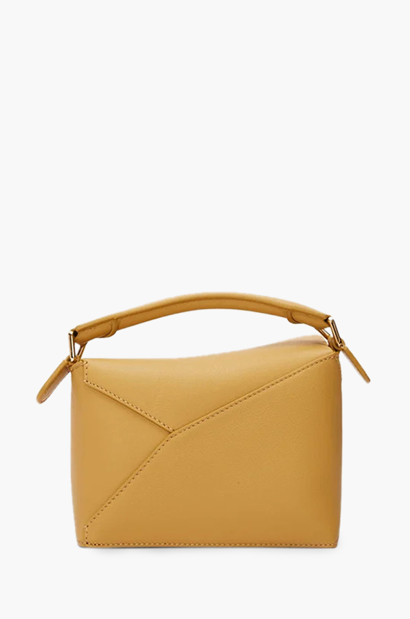 LOEWE Mini Puzzle Bag in Sahara Classic Calfskin 1