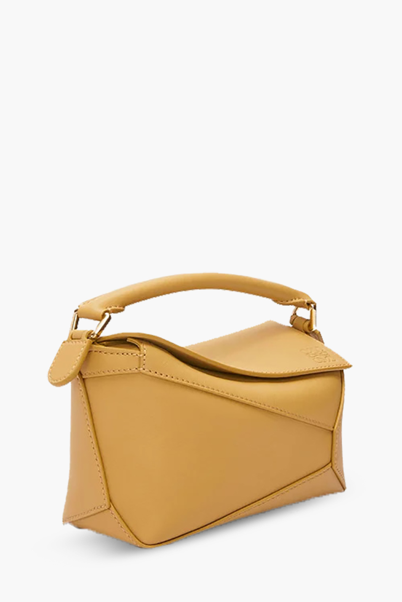 LOEWE Mini Puzzle Bag in Sahara Classic Calfskin 2