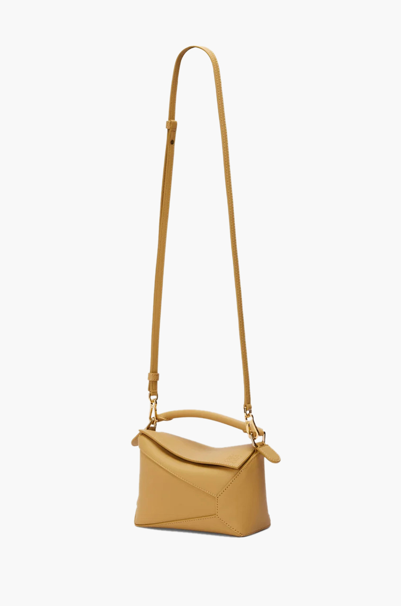 LOEWE Mini Puzzle Bag in Sahara Classic Calfskin 3