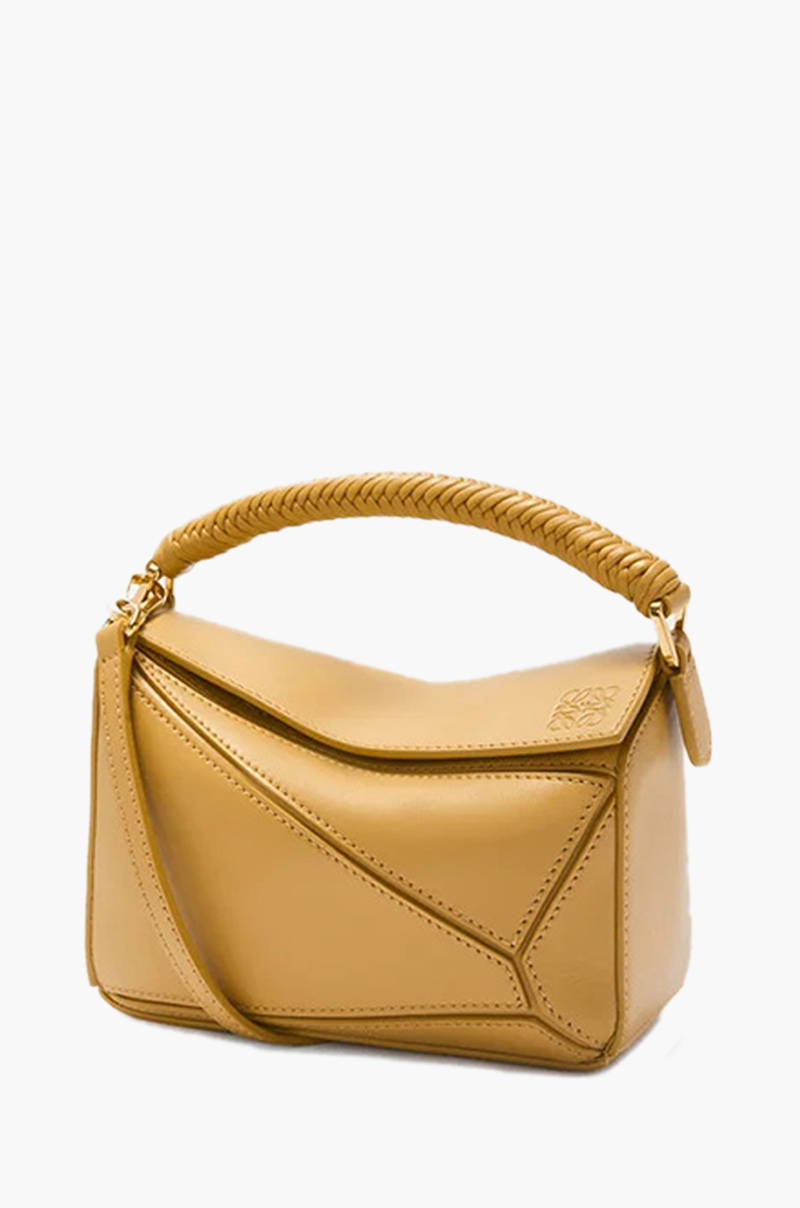 LOEWE Mini Puzzle Bag in Sahara Smooth Calfskin 0