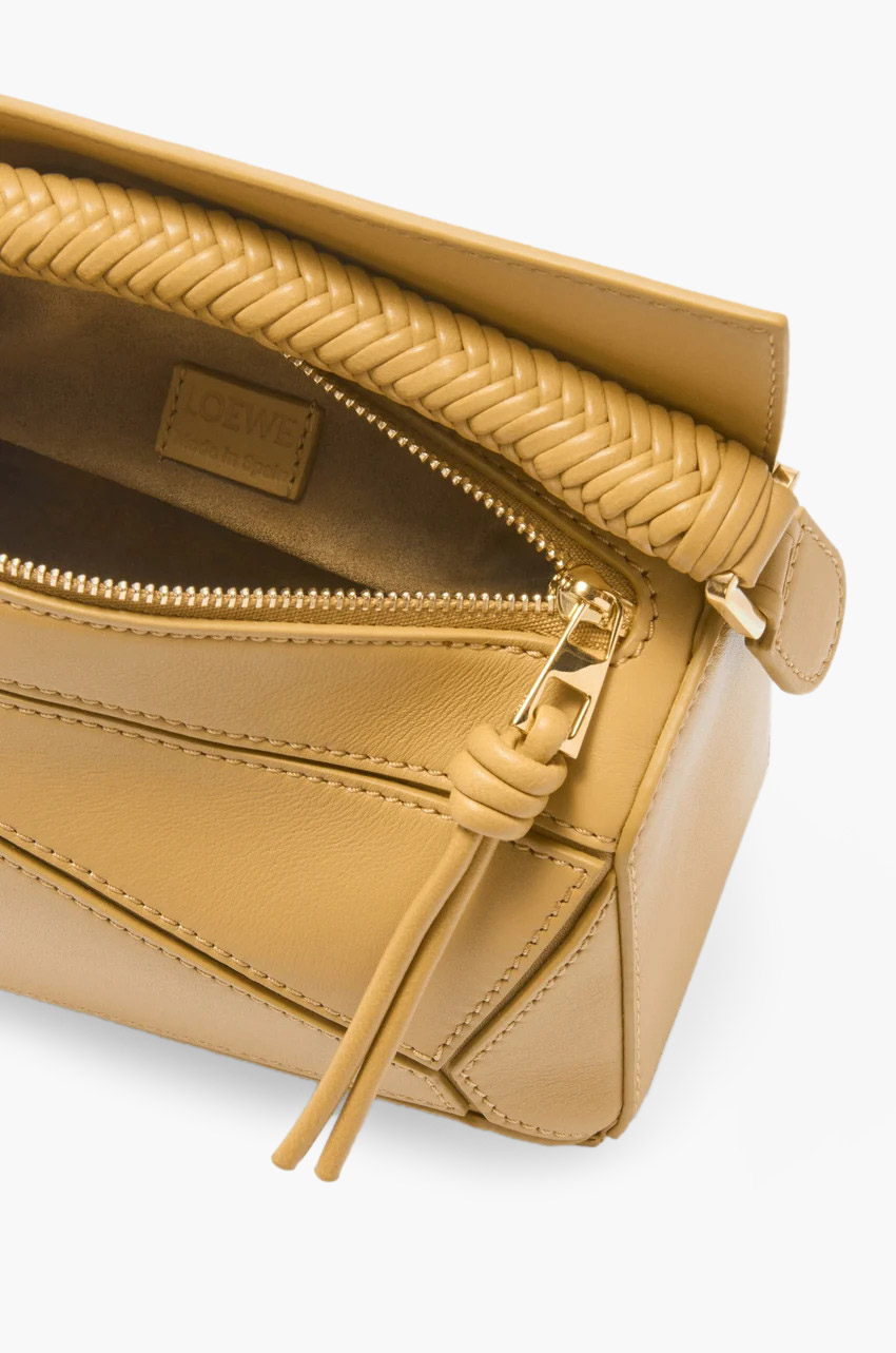 LOEWE Mini Puzzle Bag in Sahara Smooth Calfskin 4