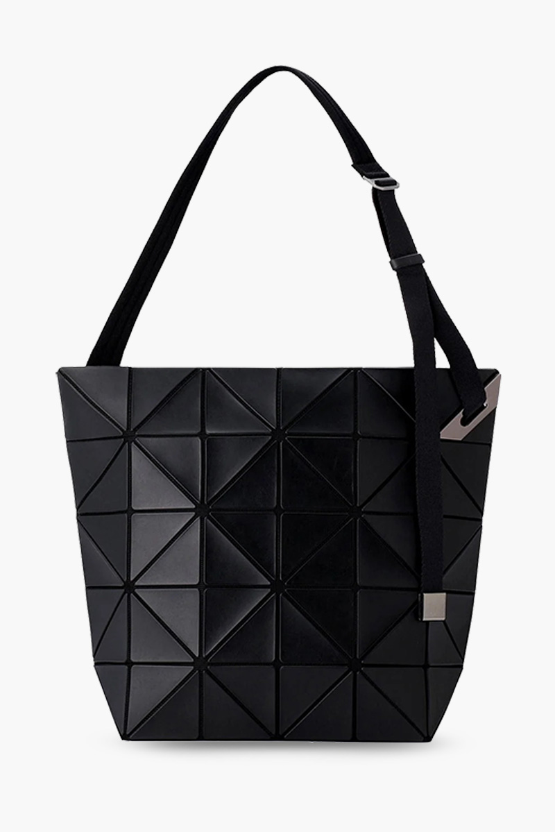 BAO BAO ISSEY MIYAKE Small Blocky Matte Shoulder Bag in Black 0
