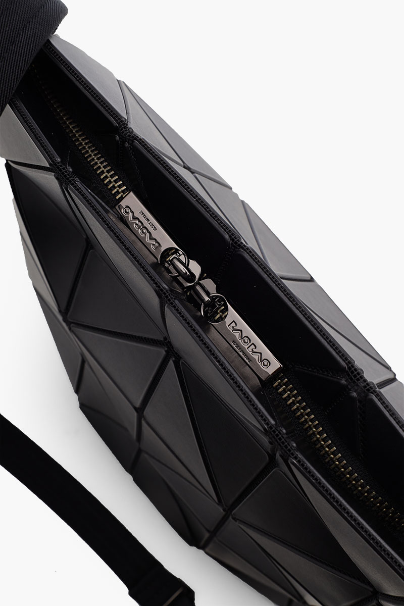 BAO BAO ISSEY MIYAKE Small Blocky Matte Shoulder Bag in Black 4