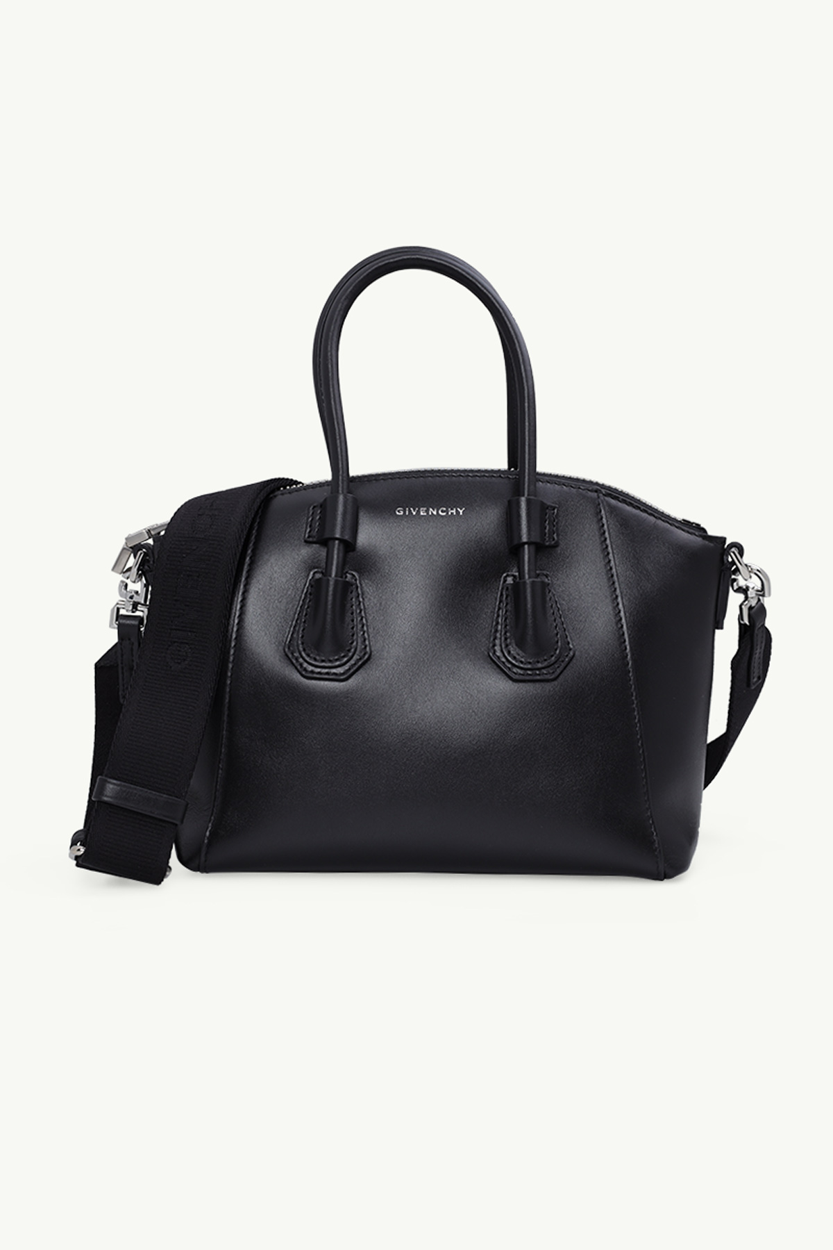 GIVENCHY Mini Antigona Sport Bag in Black Calfskin 0