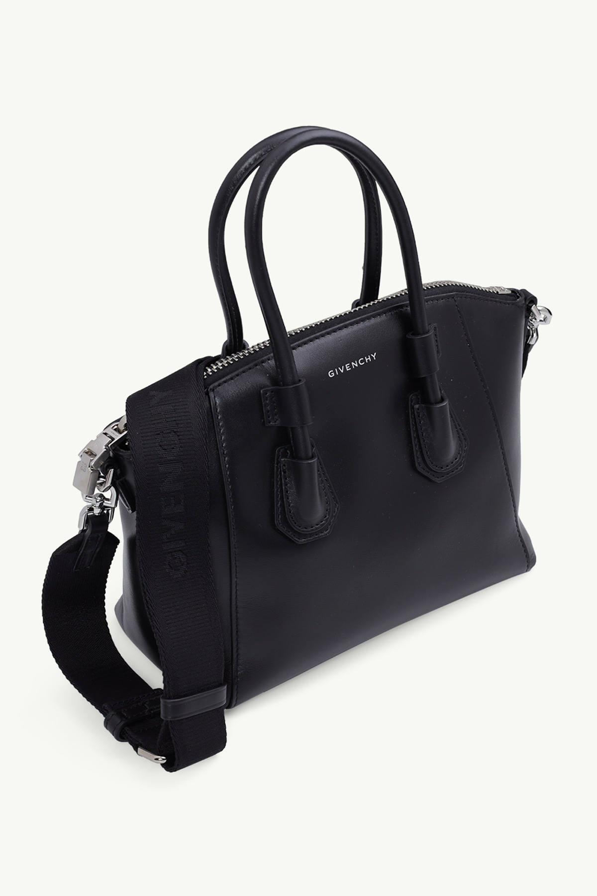 GIVENCHY Mini Antigona Sport Bag in Black Calfskin 2