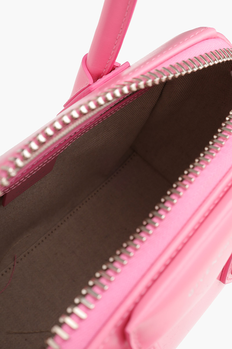 GIVENCHY Mini Antigona in 
Bright Pink Smooth Box Calfskin Leather 3