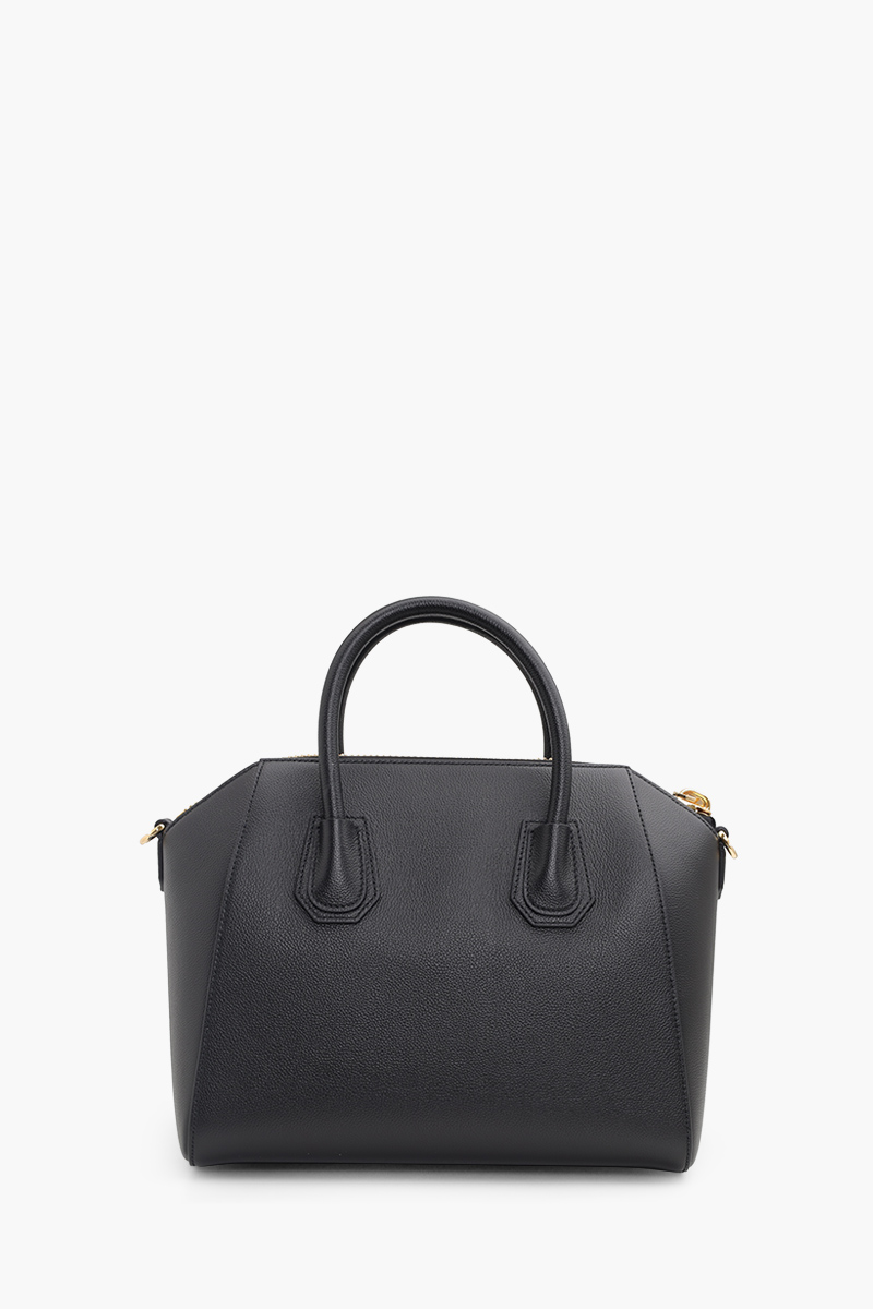 GIVENCHY Small Antigona Bag in Black Leather GHW 1