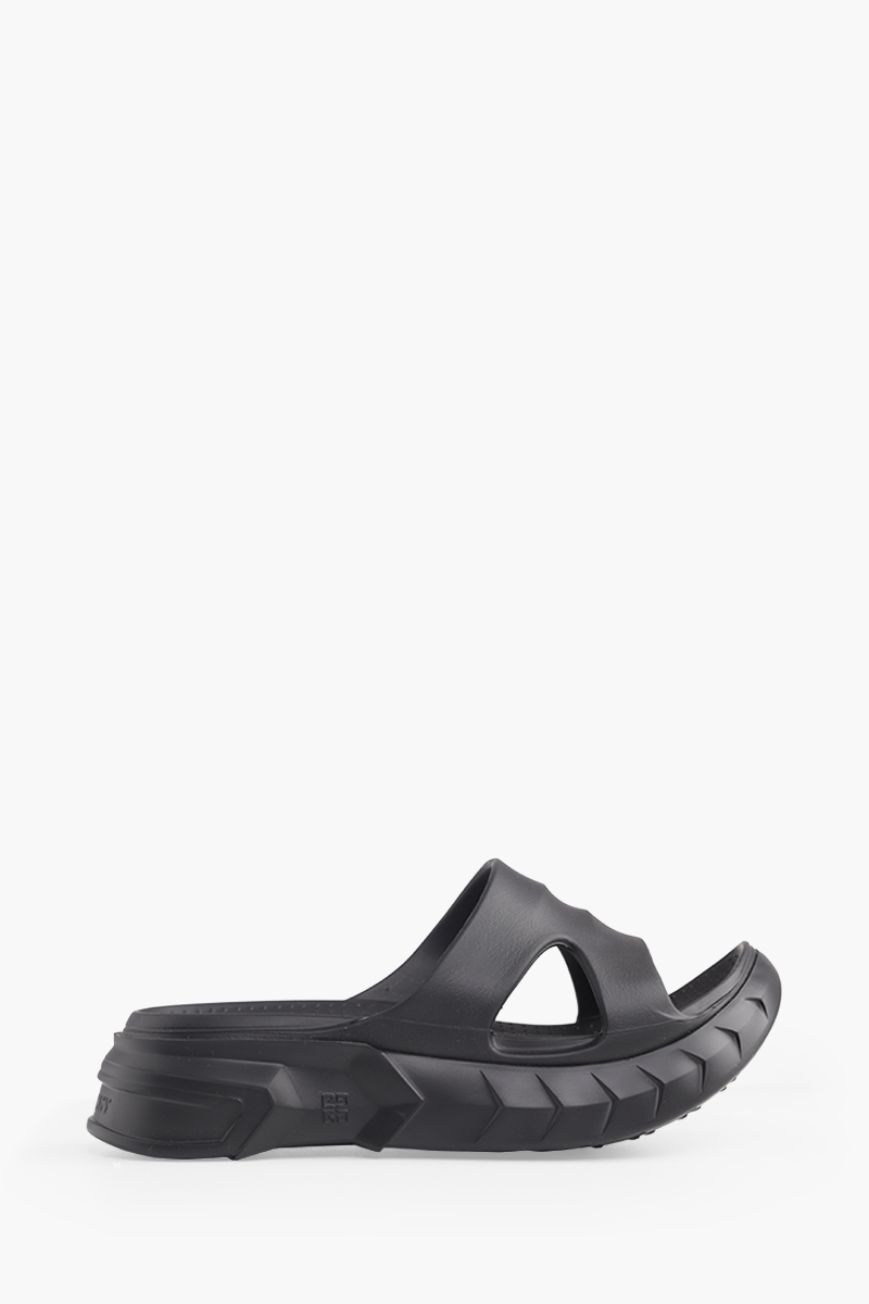 GIVENCHY Women Marshmallow Sandals in Black Rubber 0