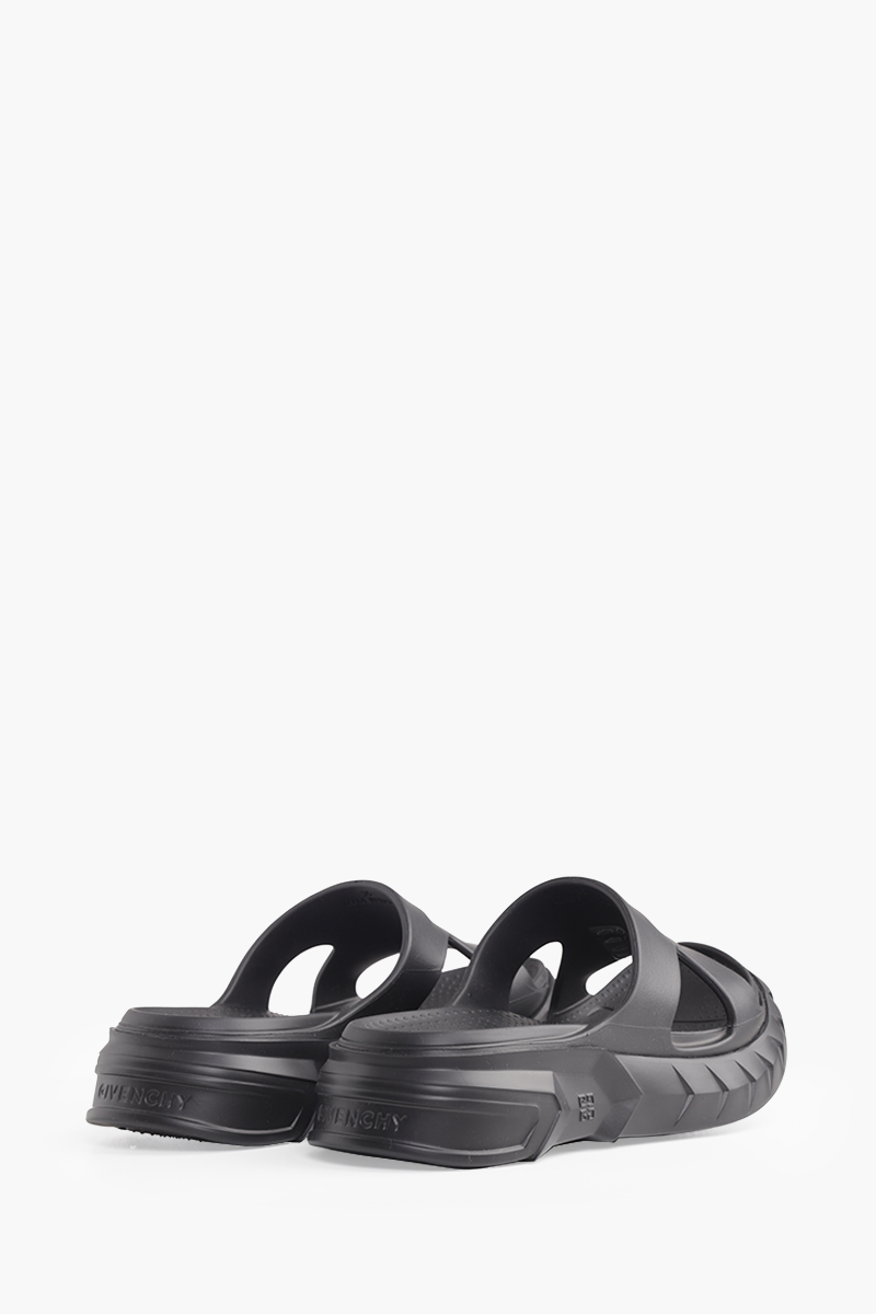 GIVENCHY Women Marshmallow Sandals in Black Rubber 2