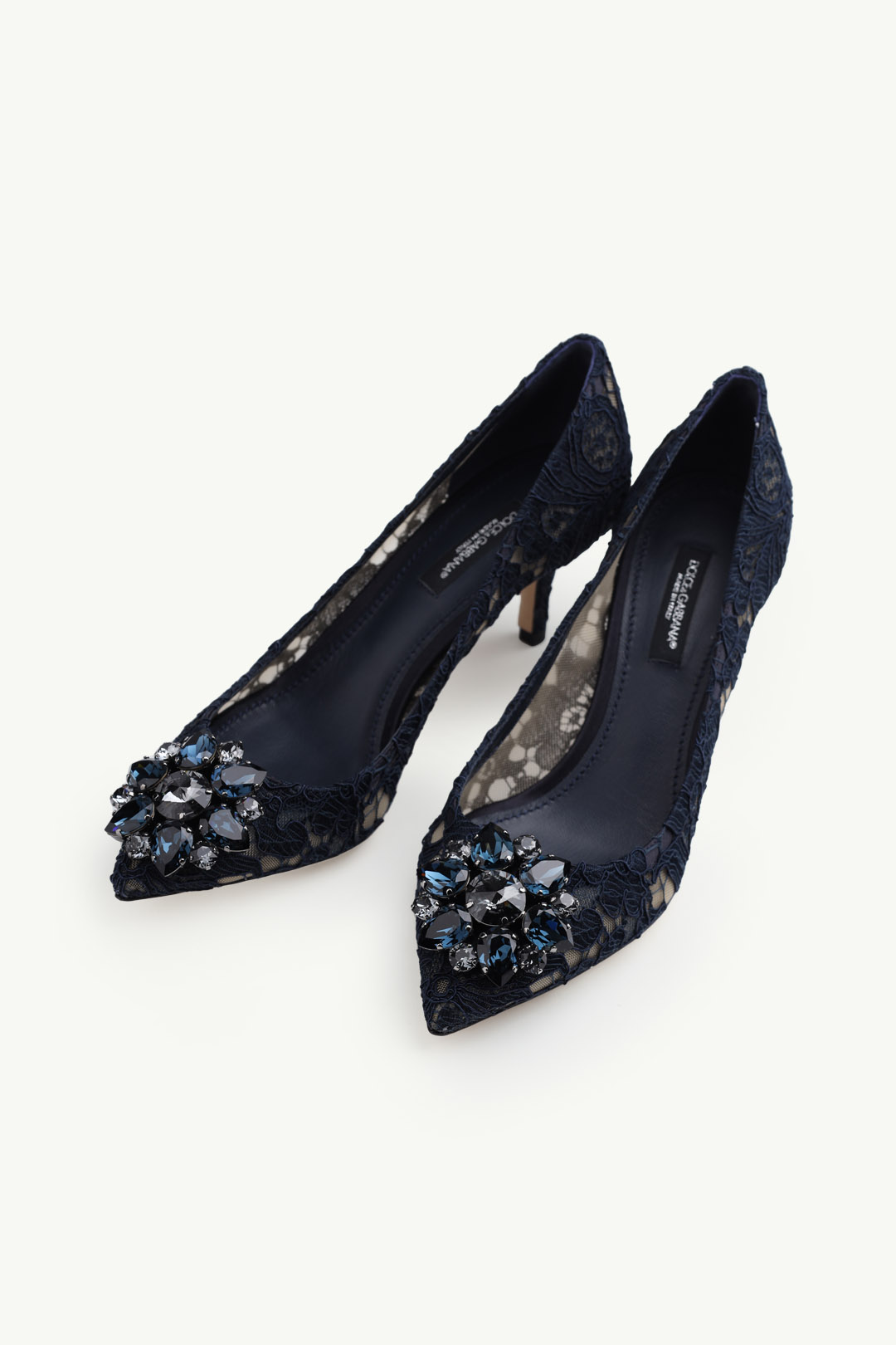DOLCE & GABBANA Rainbow Belluci Kitten 60mm in Midnight Blue 1