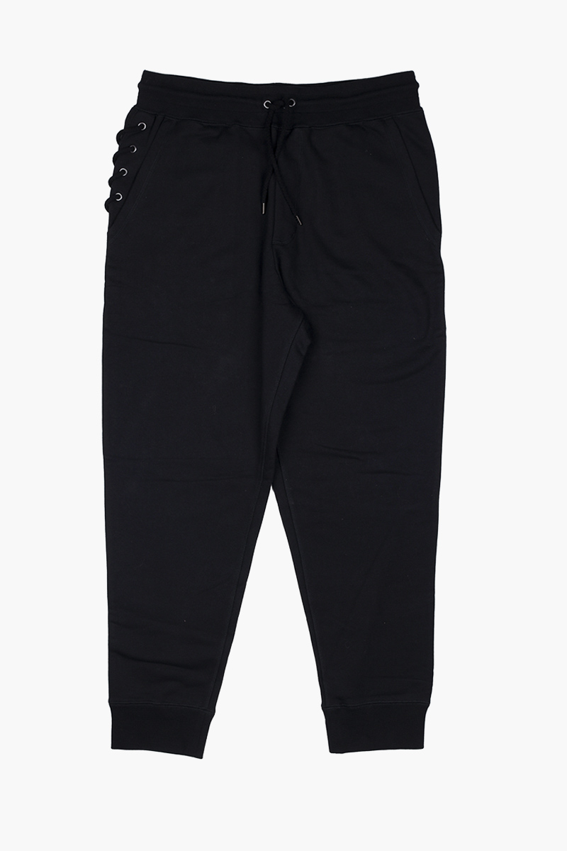 CRAIG GREEN Men Laced Track Pants in Black 0